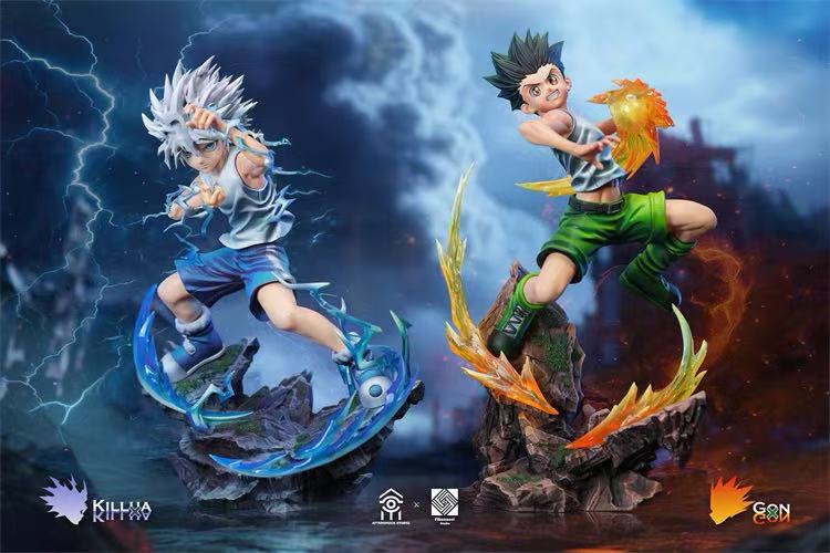 【Sold out】1/6 Scale Killua Zoldyck & Gon Freecss-HUNTER X HUNTER-AfterShock Studio