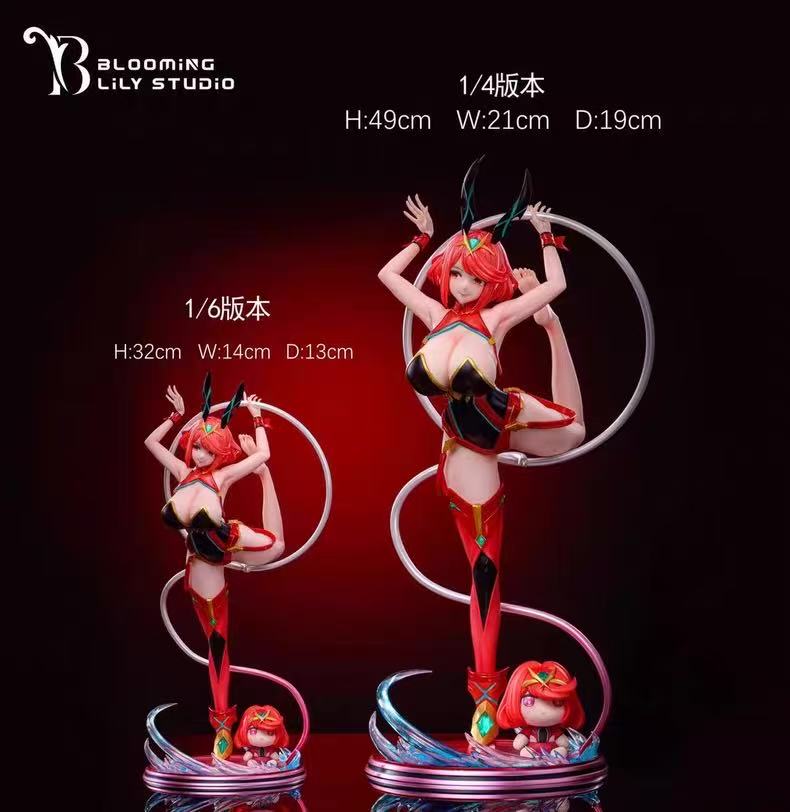 【Pre-sale】1/6 & 1/4 Scale Bunny Girl Ver. Pyra-Xenoblade Chronicles 2-Blooming Lily Studio