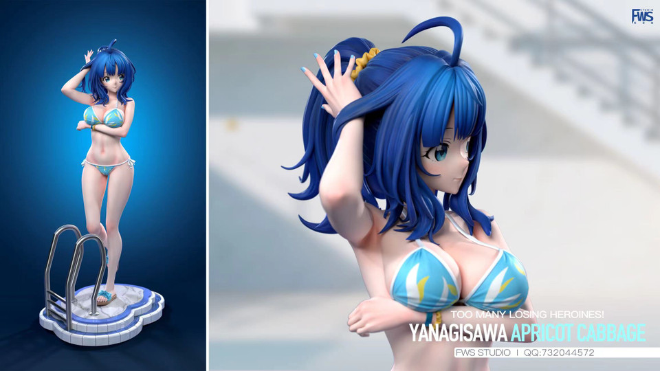 【Pre-sale】1/6 Scale Anna Yanami-Makeine: Too Many Losing Heroines!-FWS Studio