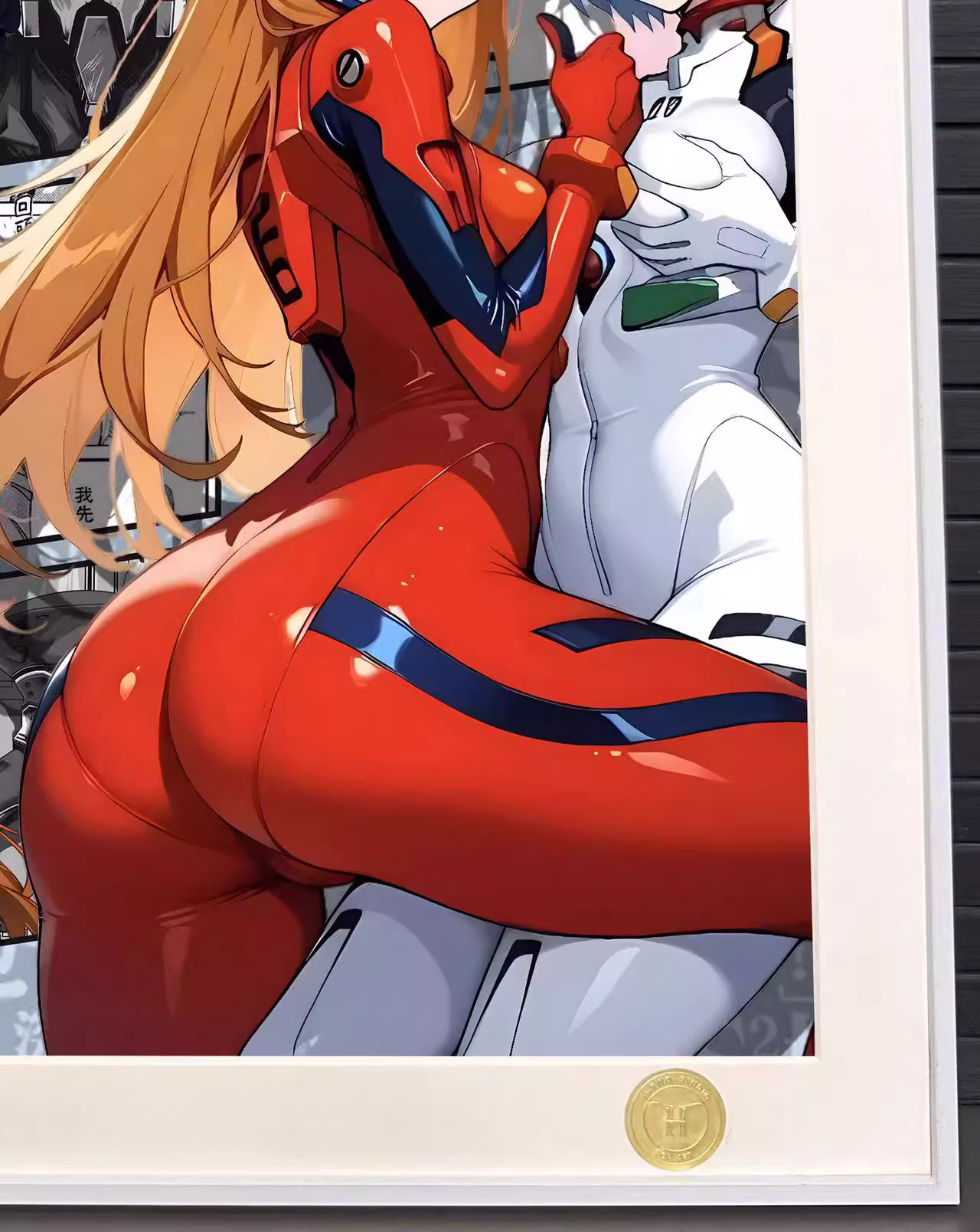 【Pre-sale】Decorative Painting of Asuka Langley Soryu and Ayanami Rei-EVA-H2 Studio