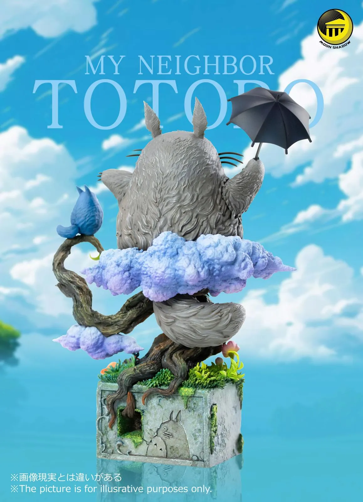 【Pre-sale】Hayao Miyazaki Micro Scene Series 001 Totor-My Neighbor Totoro-Moon Shadow Studio