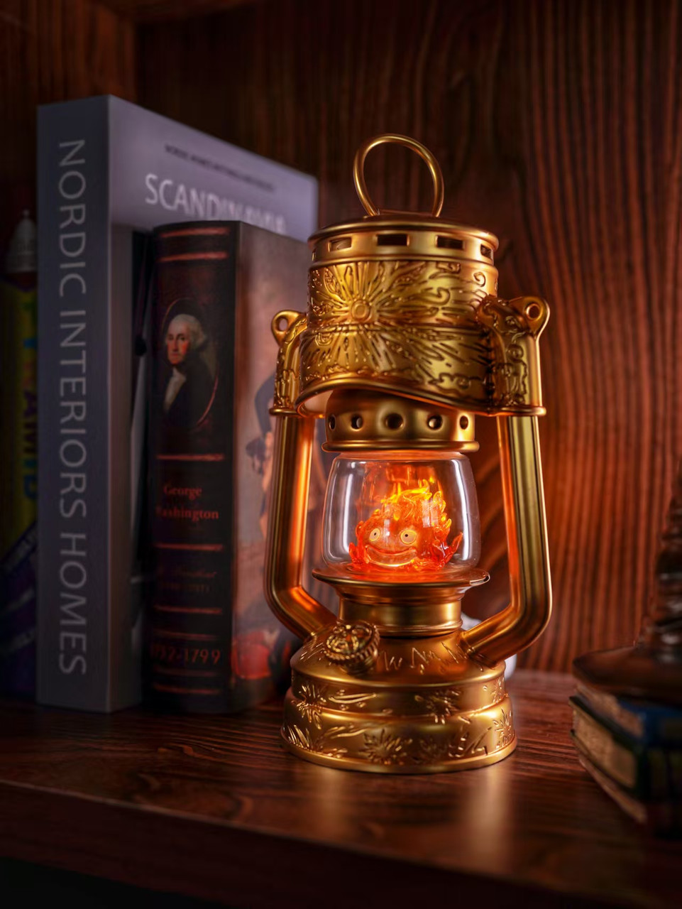 【Pre-sale】Kerosene lamp Calcifer with LED-Howl's Moving Castle-LongMiao Studio
