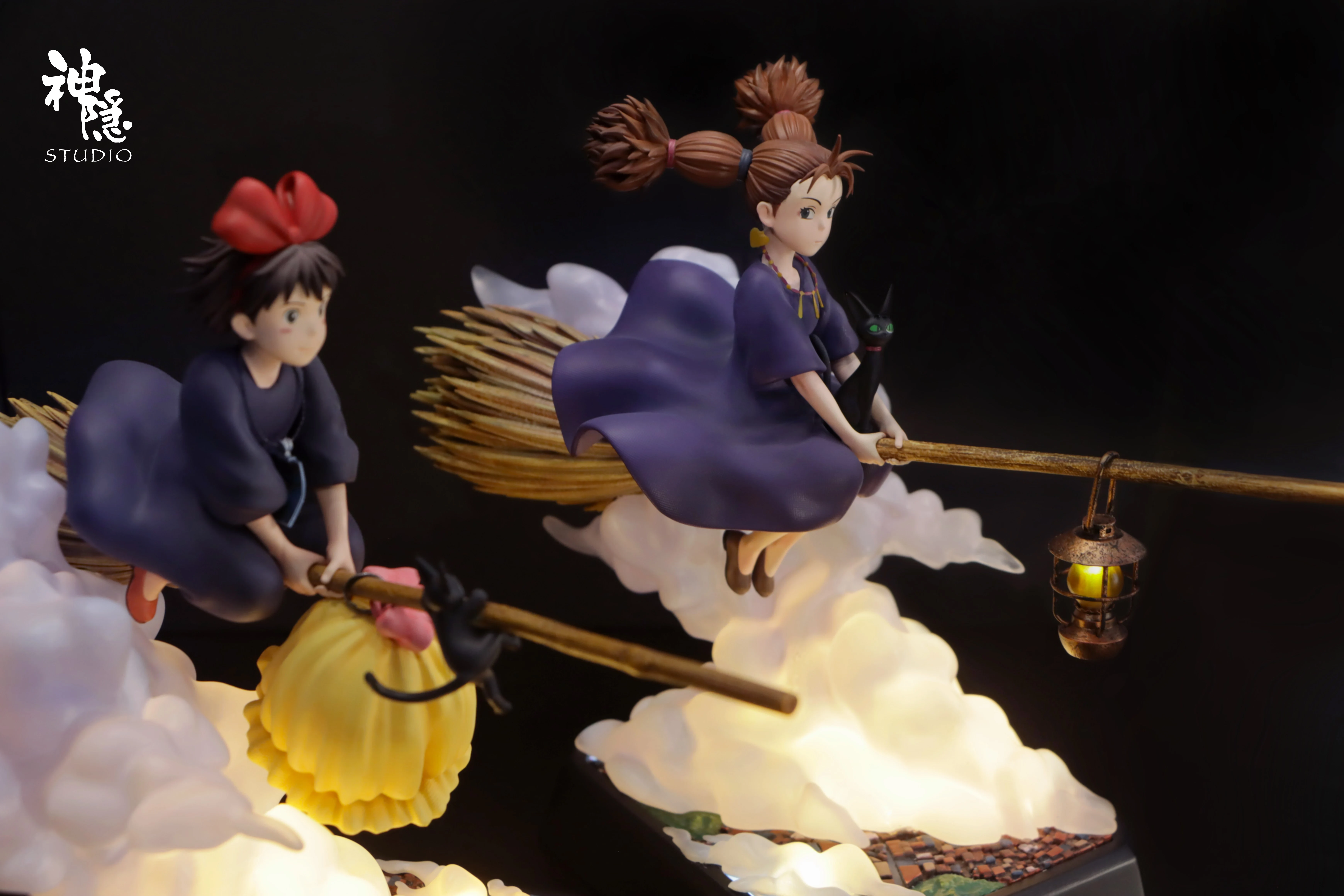 【Sold out】Kiki and The Purple Witch with LED-Kiki's Delivery Service-ShenYin Studio