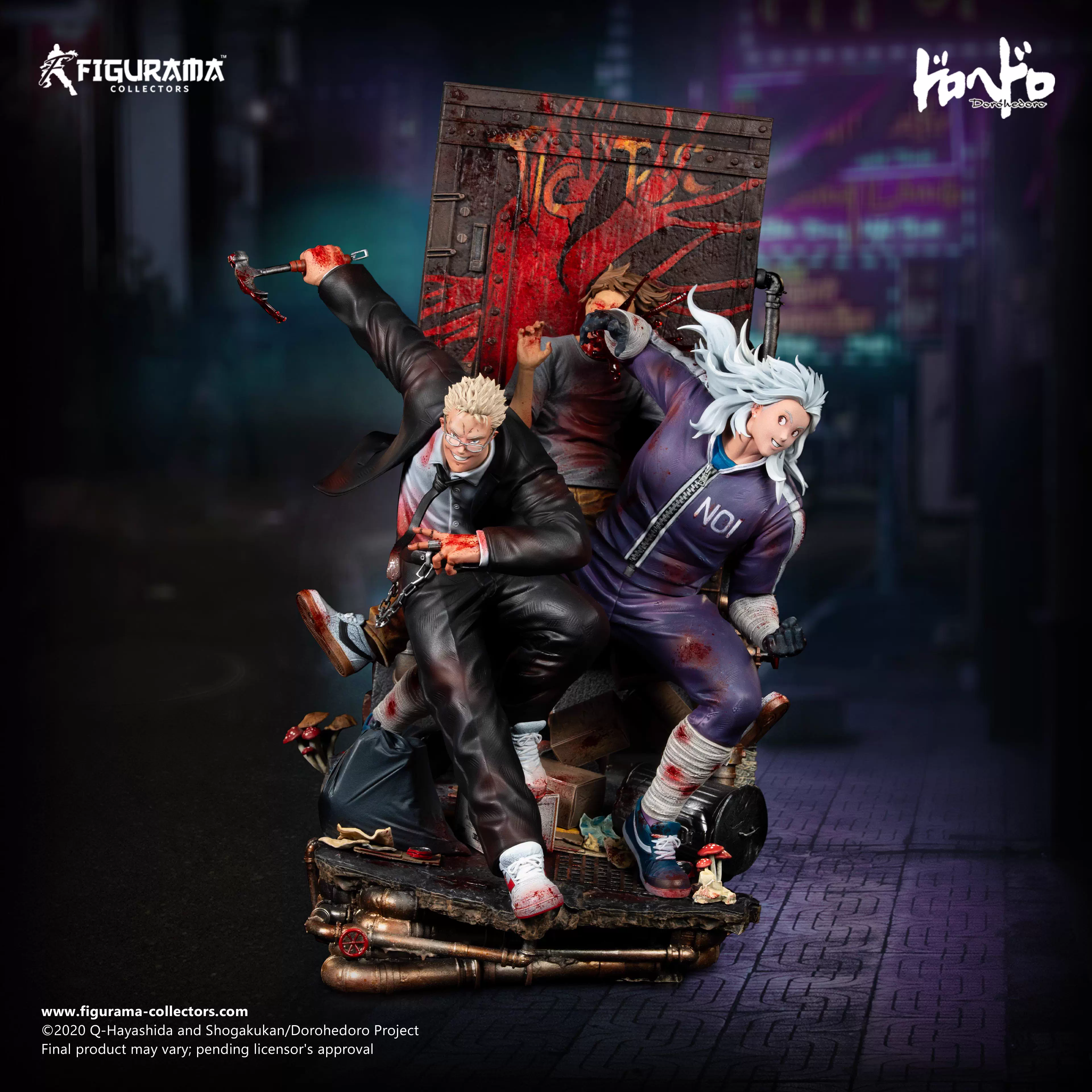 【Pre-sale】1/8 Scale 002 Elite FigumiZ Shin and NengJin-Dorohedoro-Figurama Studio