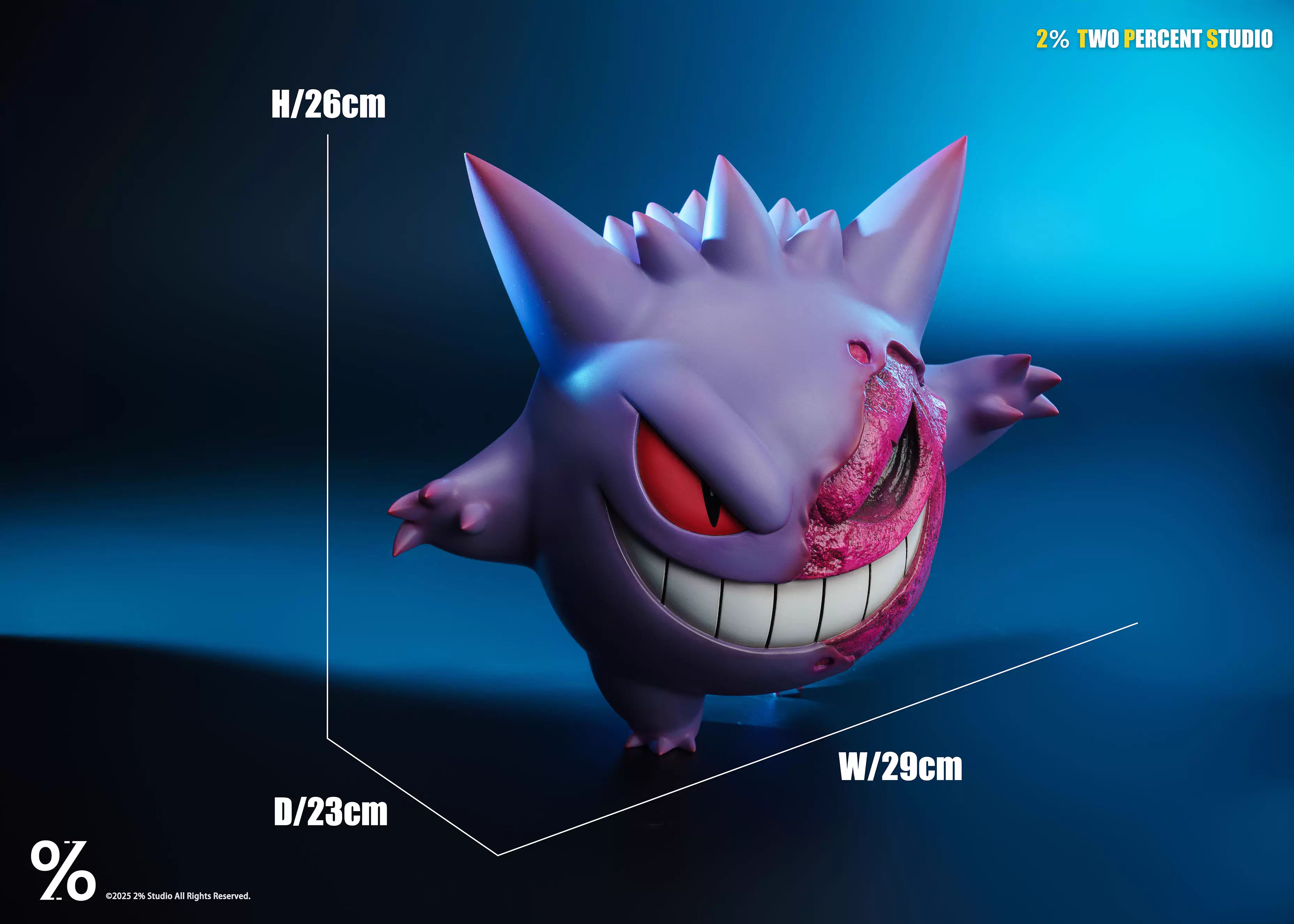 【Pre-sale】Gengar-Pokemon-2％ Studio