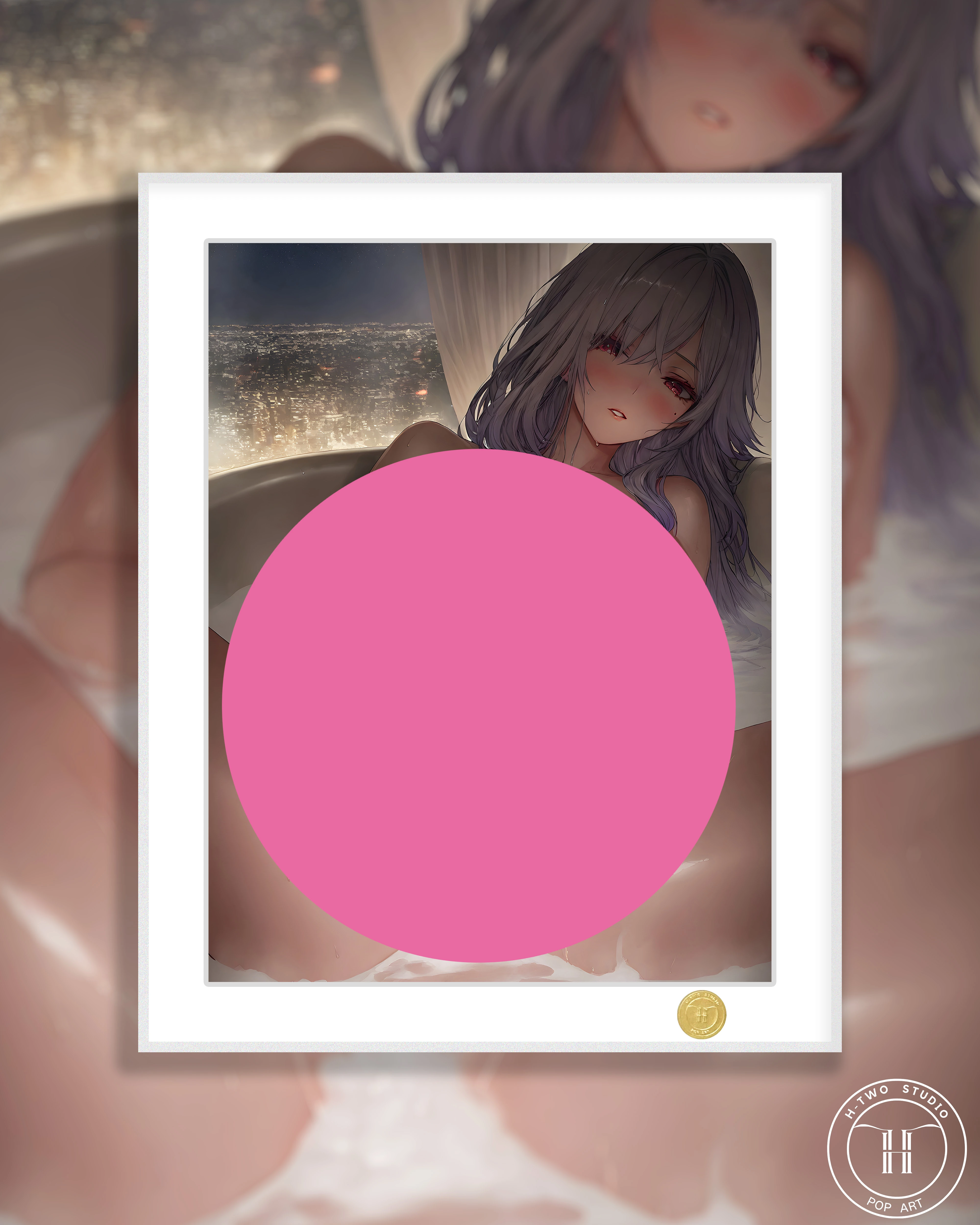 【Pre-sale】Decorative Painting of Showering Skirk-Genshin Impact-H2 Studio