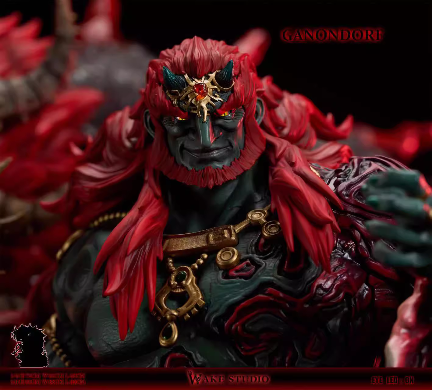 【Pre-sale】1/4 and 1/6 Scale Ganondorf with LED-The Legend of Zelda-Wake Studio