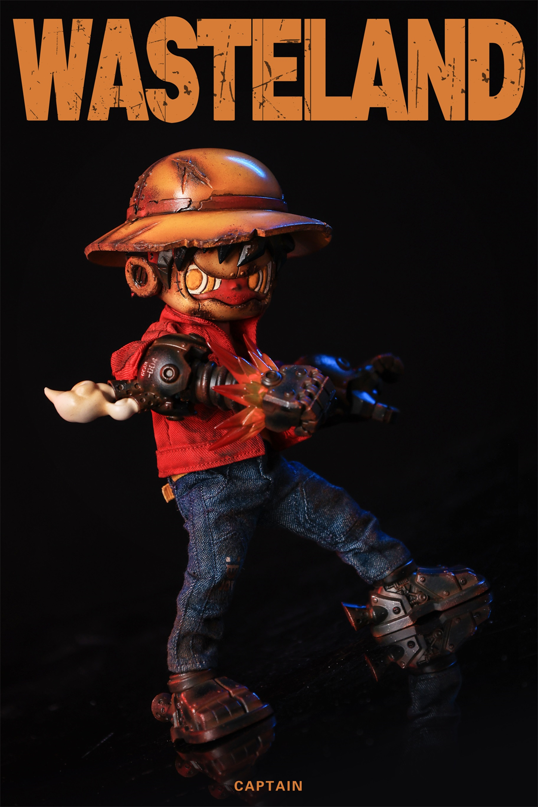 【Pre-sale】WasteLand-Wukong-Unit Zero, Super Mode Z and Captain-Steam Ignition, Nika Spark-Original Design-WeArtDoing Studio