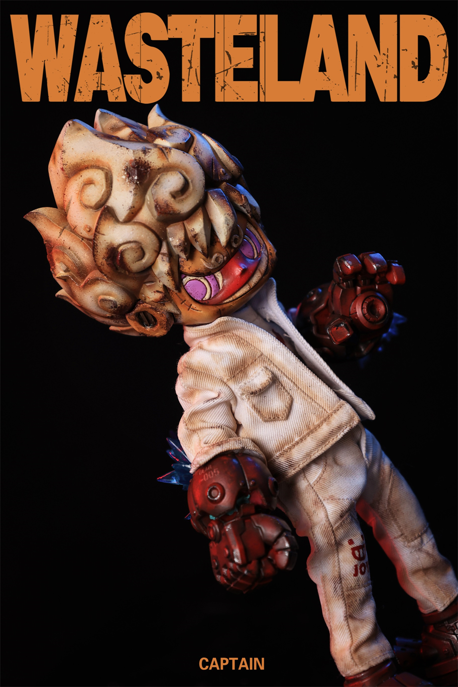 【Pre-sale】WasteLand-Wukong-Unit Zero, Super Mode Z and Captain-Steam Ignition, Nika Spark-Original Design-WeArtDoing Studio