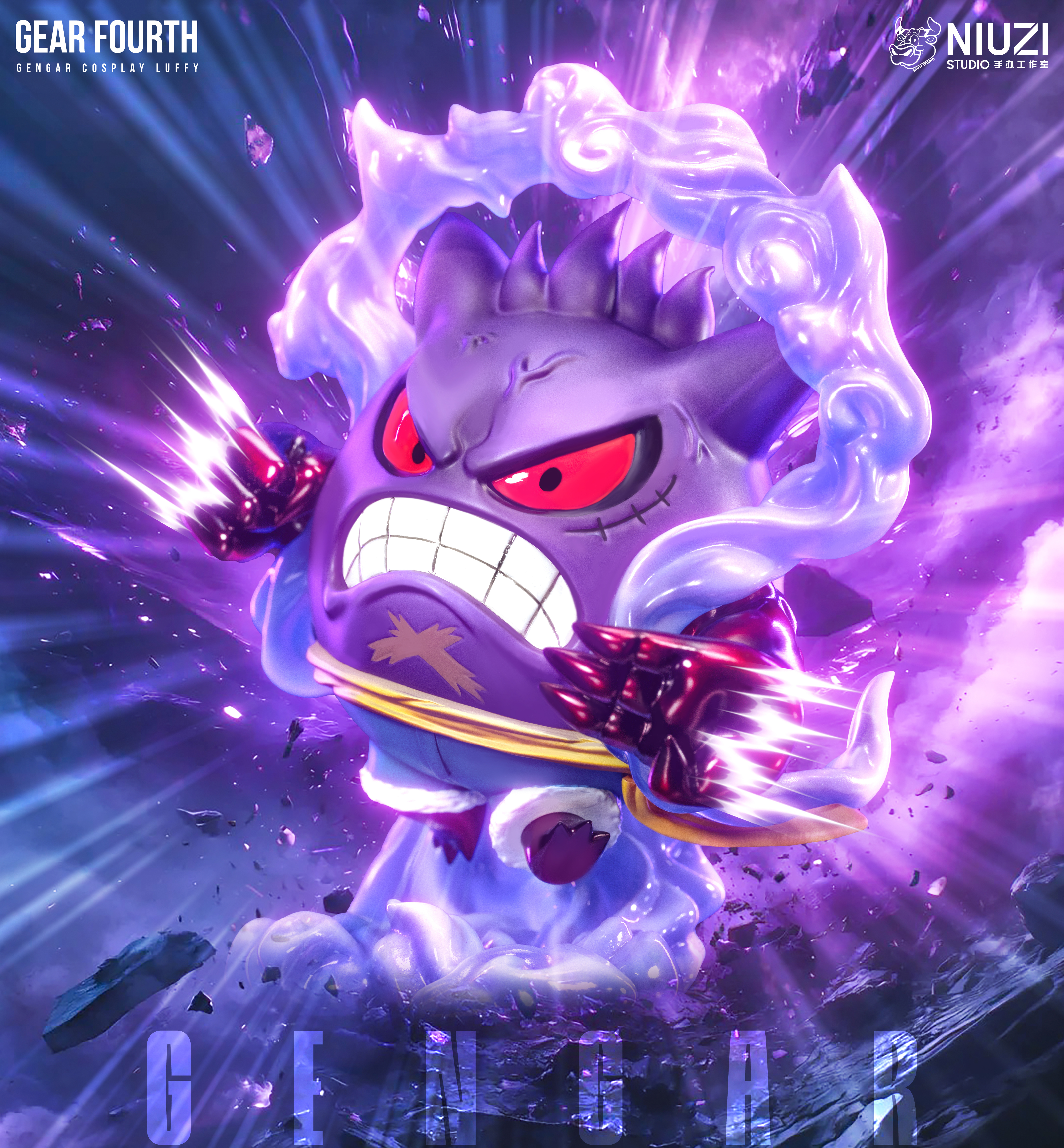 【Pre-sale】Gengar-Pokemon-NIUZI Studio