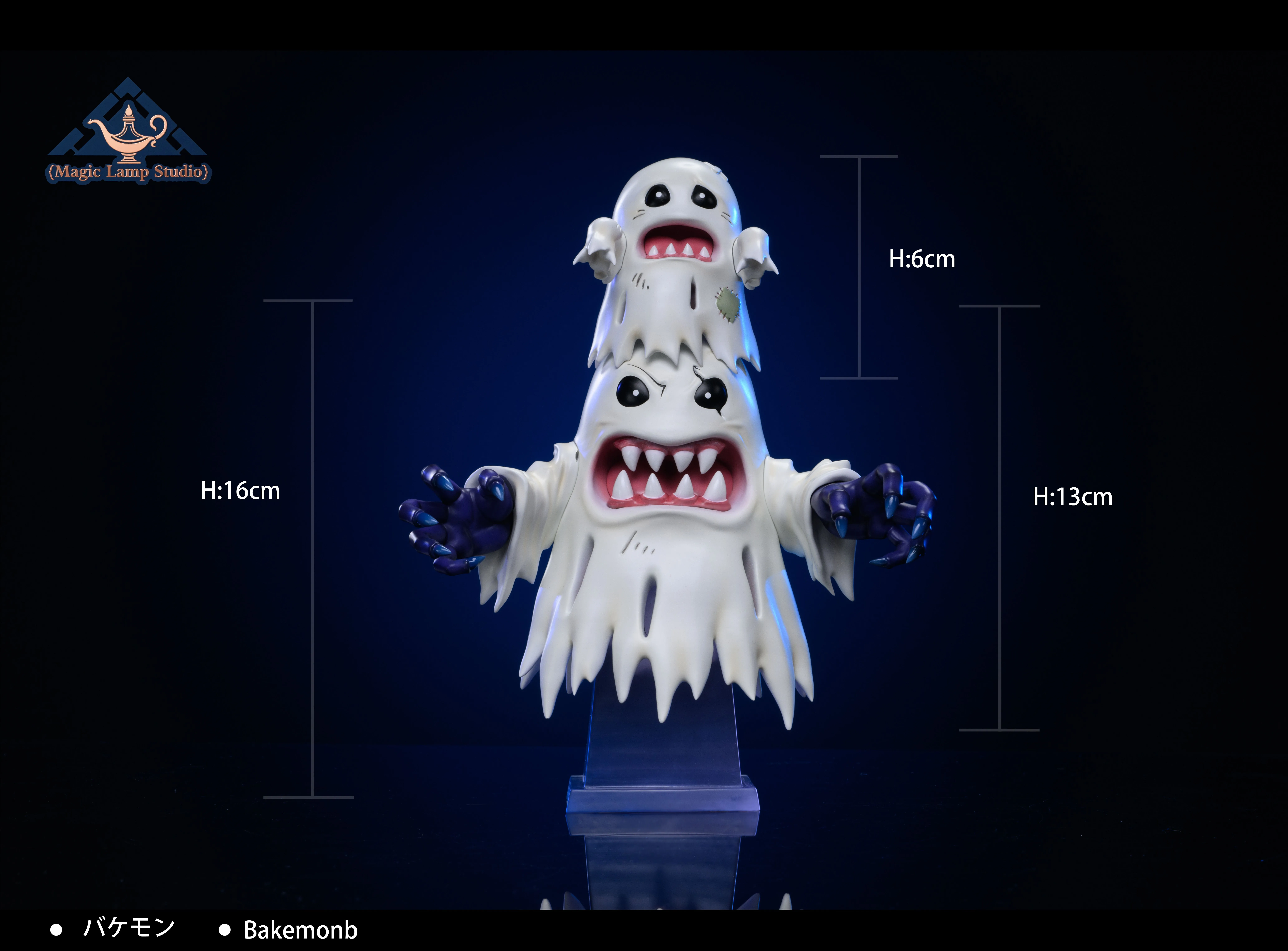 【Sold out】Fantomon, Bakemon and Koromon-Digimon-Magic Lamp Studio