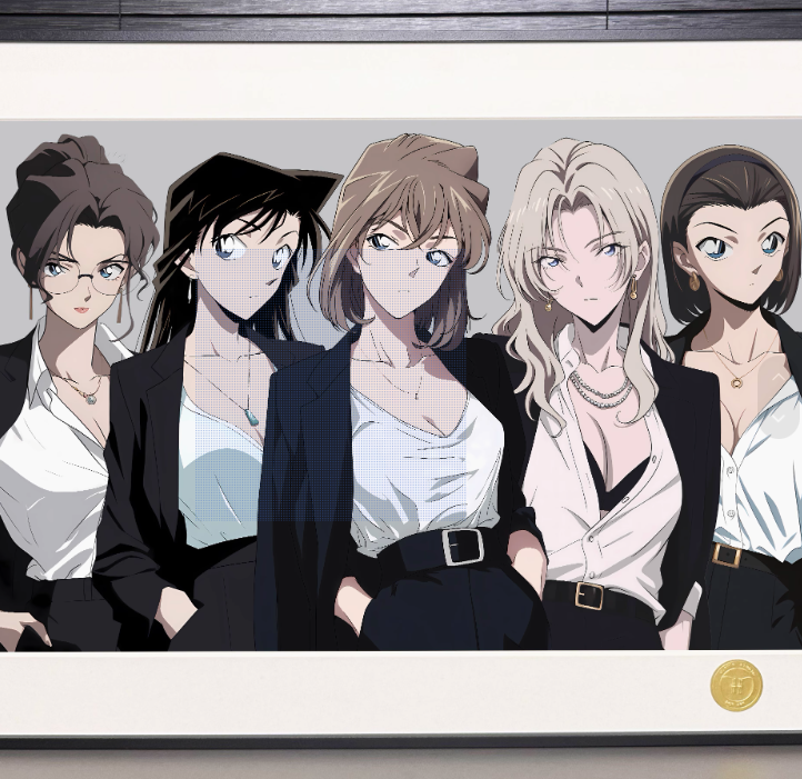 【Pre-sale】Decorative Painting of Five Girls-Detective Conan-H2 Studio