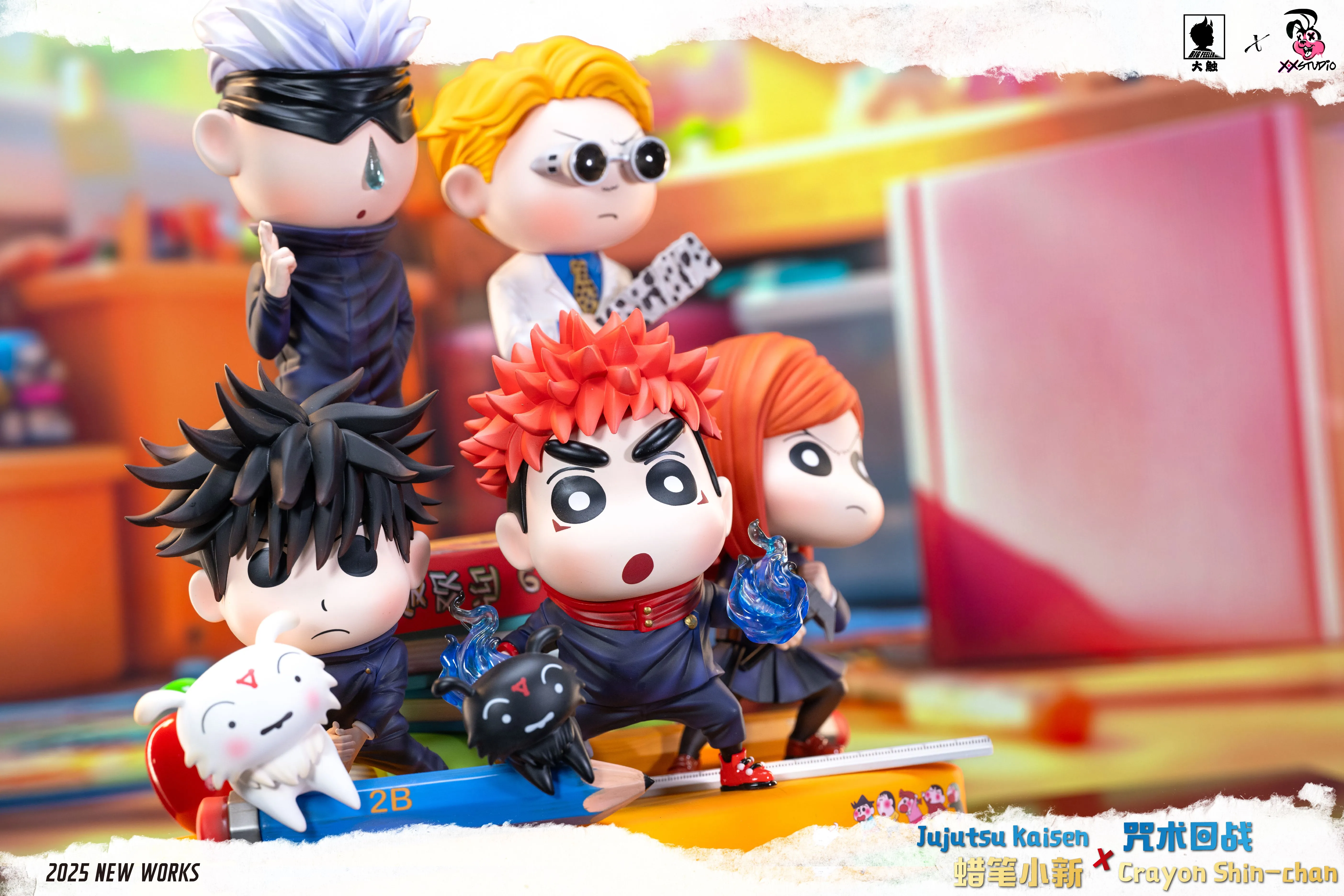 【Pre-sale】Q Version Jujutsu Kaisen COS Crayon Shin-chan-XOX Studio
