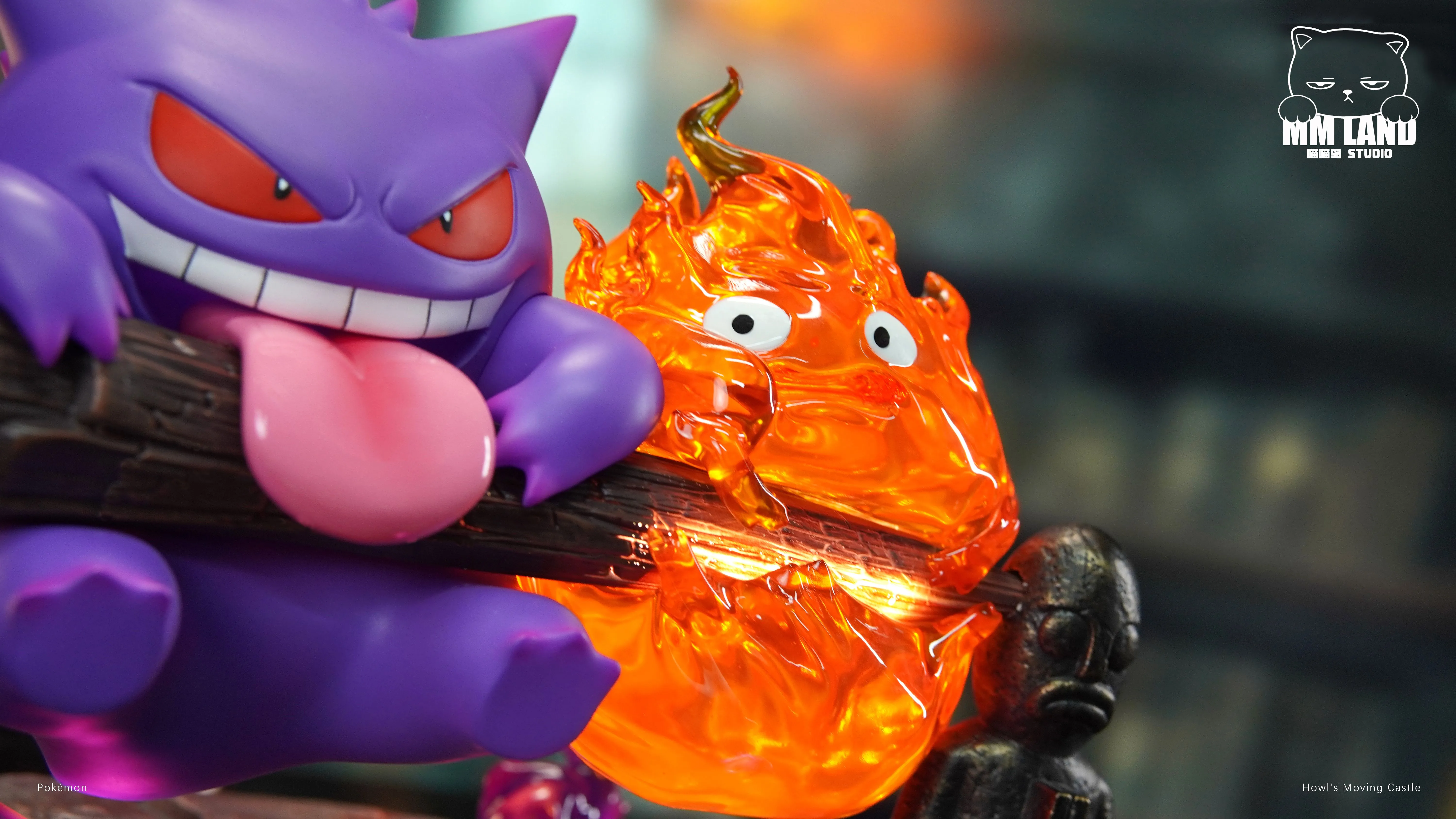 【Sold out】002 Gengar with Calcifer-Pokemon-MMLAND Studio