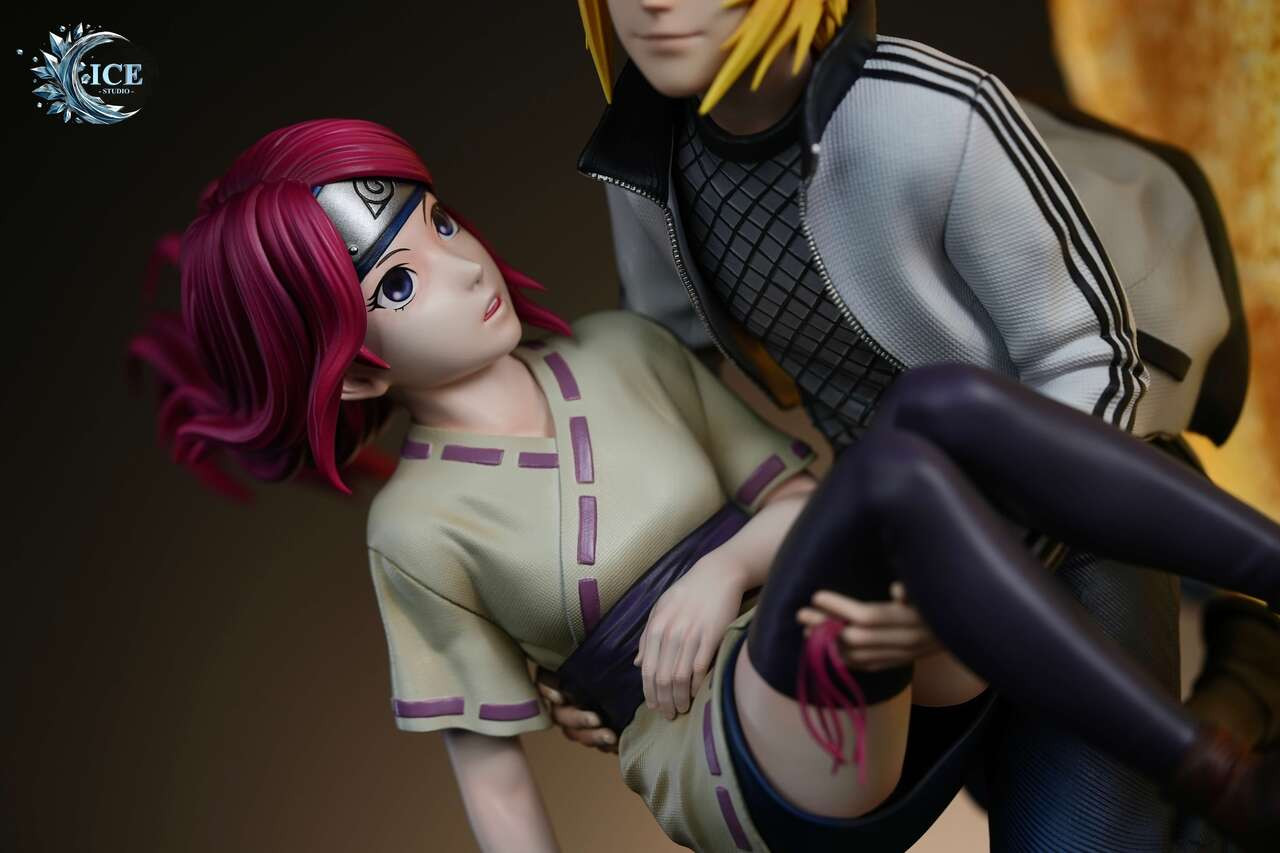 【Sold out】1/7 Scale The Famous Scene Minato and Kushina with LED-ICE Studio