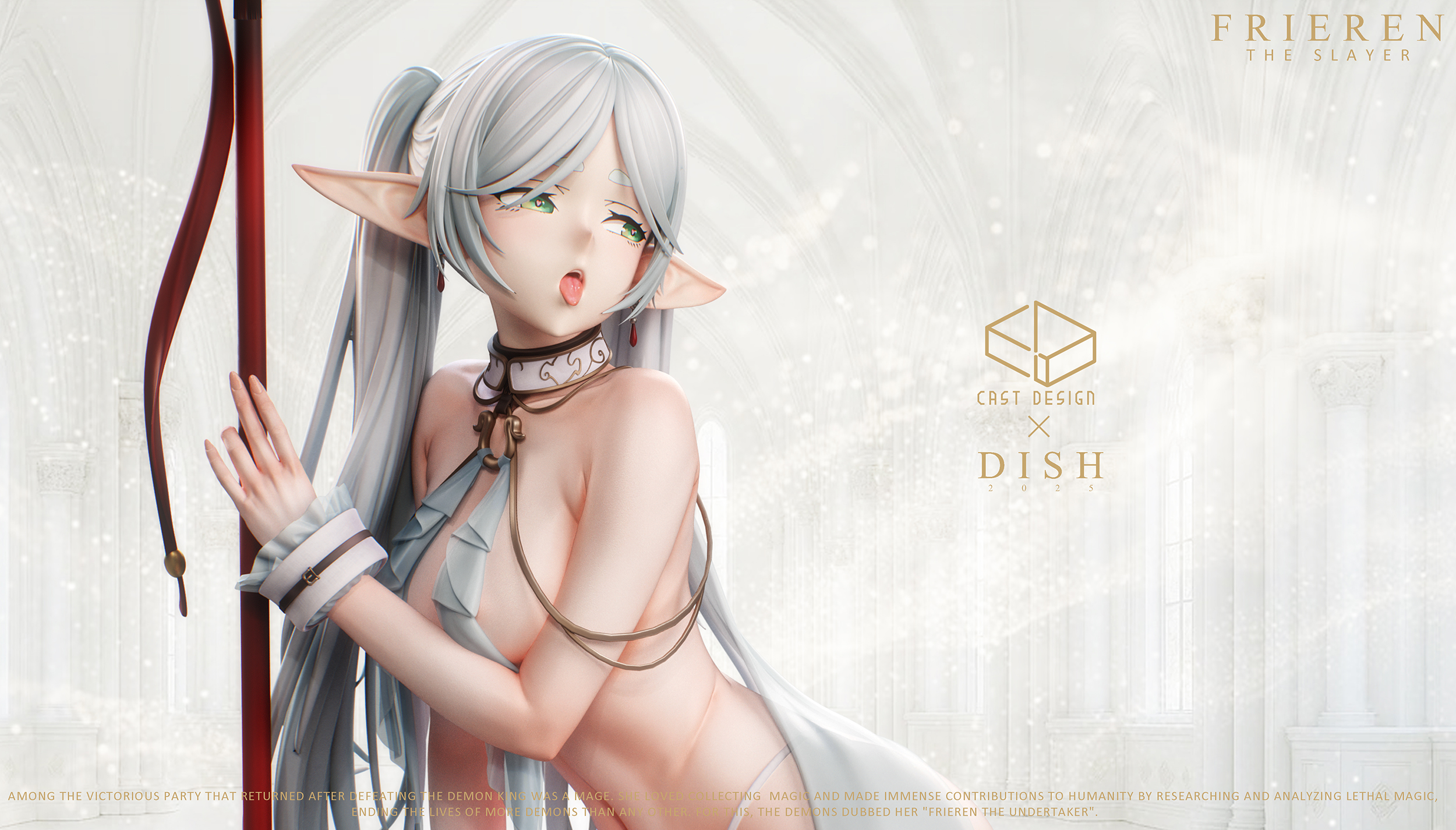 【Last one】1/4 Scale Frieren-Frieren: Beyond Journey's End-Cast Design Studio X Dish