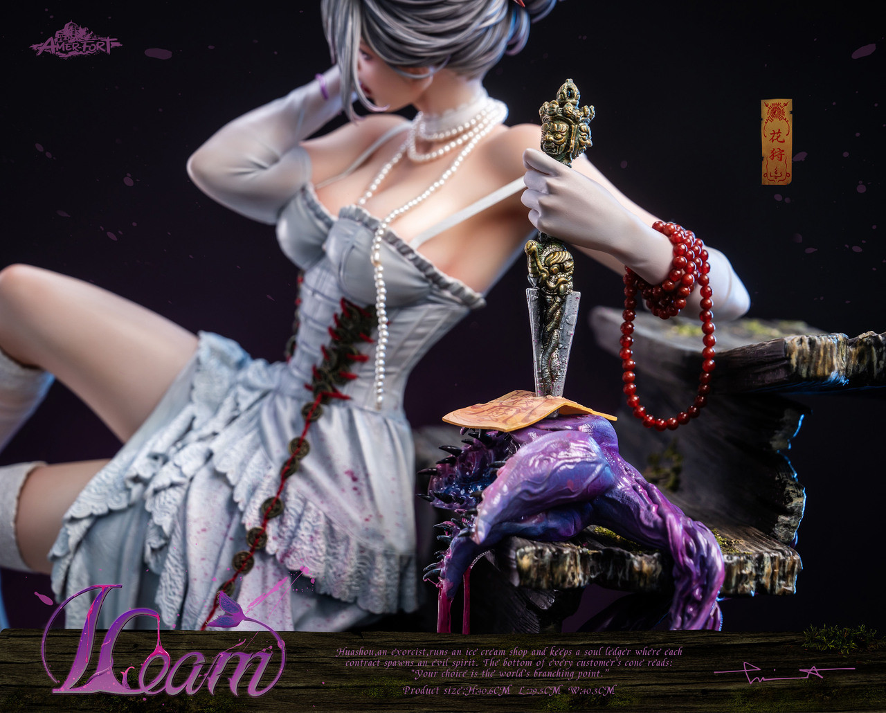 【Pre-sale】1/4 Scale HuaShou-Other series-PiJi Studio and AmerFort×LouLL_Aroll