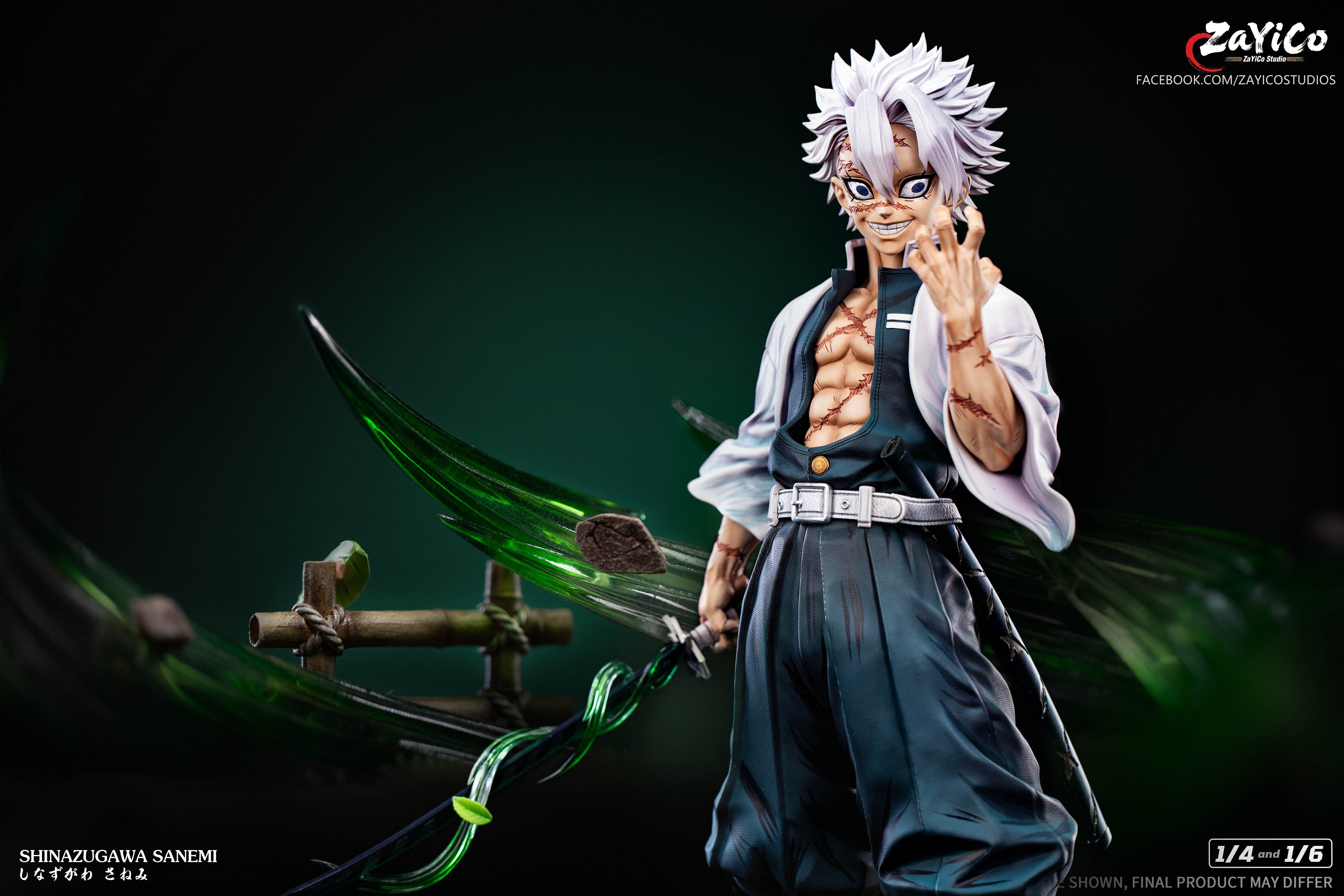 【Sold out】1/6 and 1/4 Scale Shinazugawa Sanemi-ZaYICo Studio