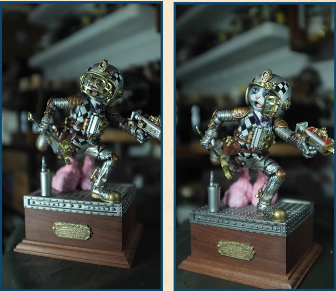 【Pre-sale】CRAZY CAT MR.BLUE-STEAMARTS Studio