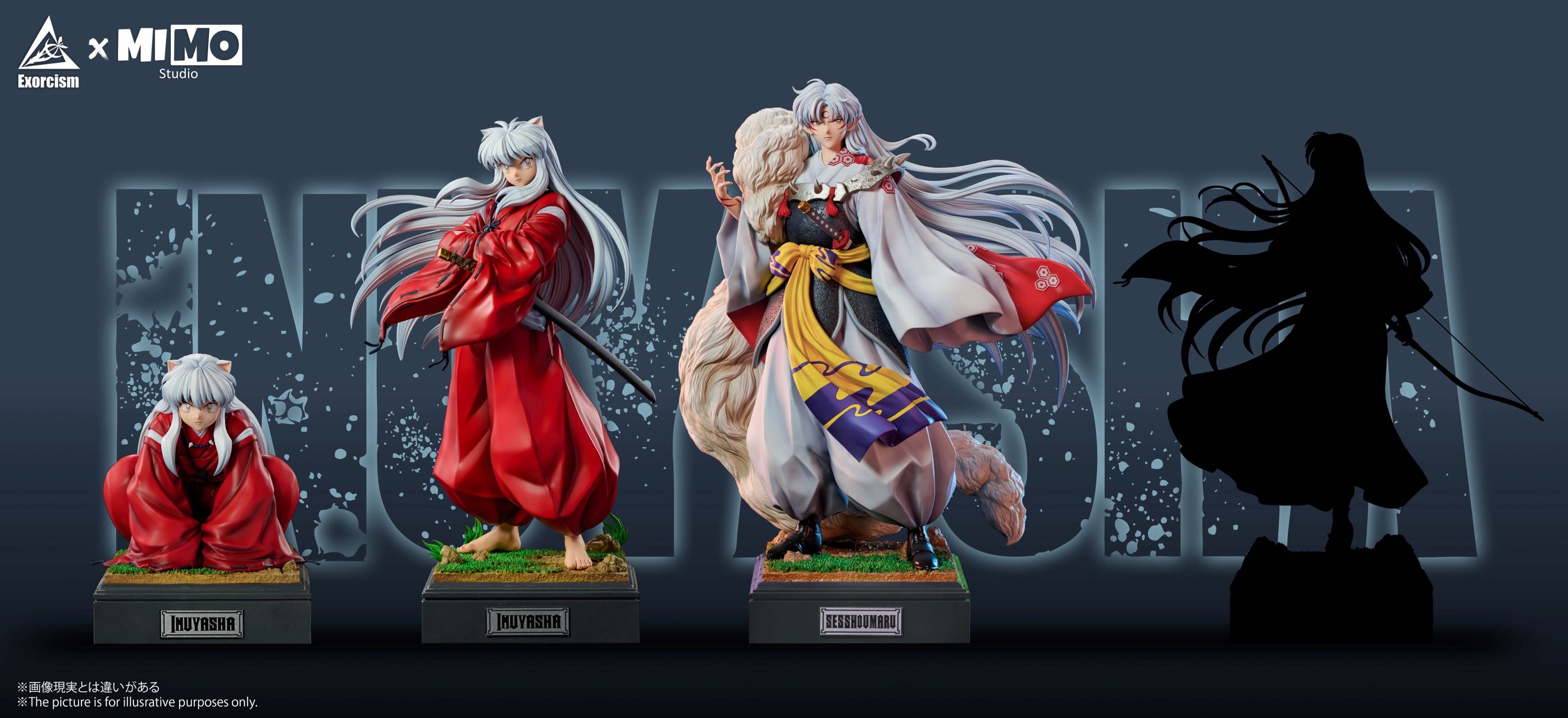 【Sold out】1/6 Scale 002 Sesshoumaru-Inuyasha-Exorcism X Mimo studios