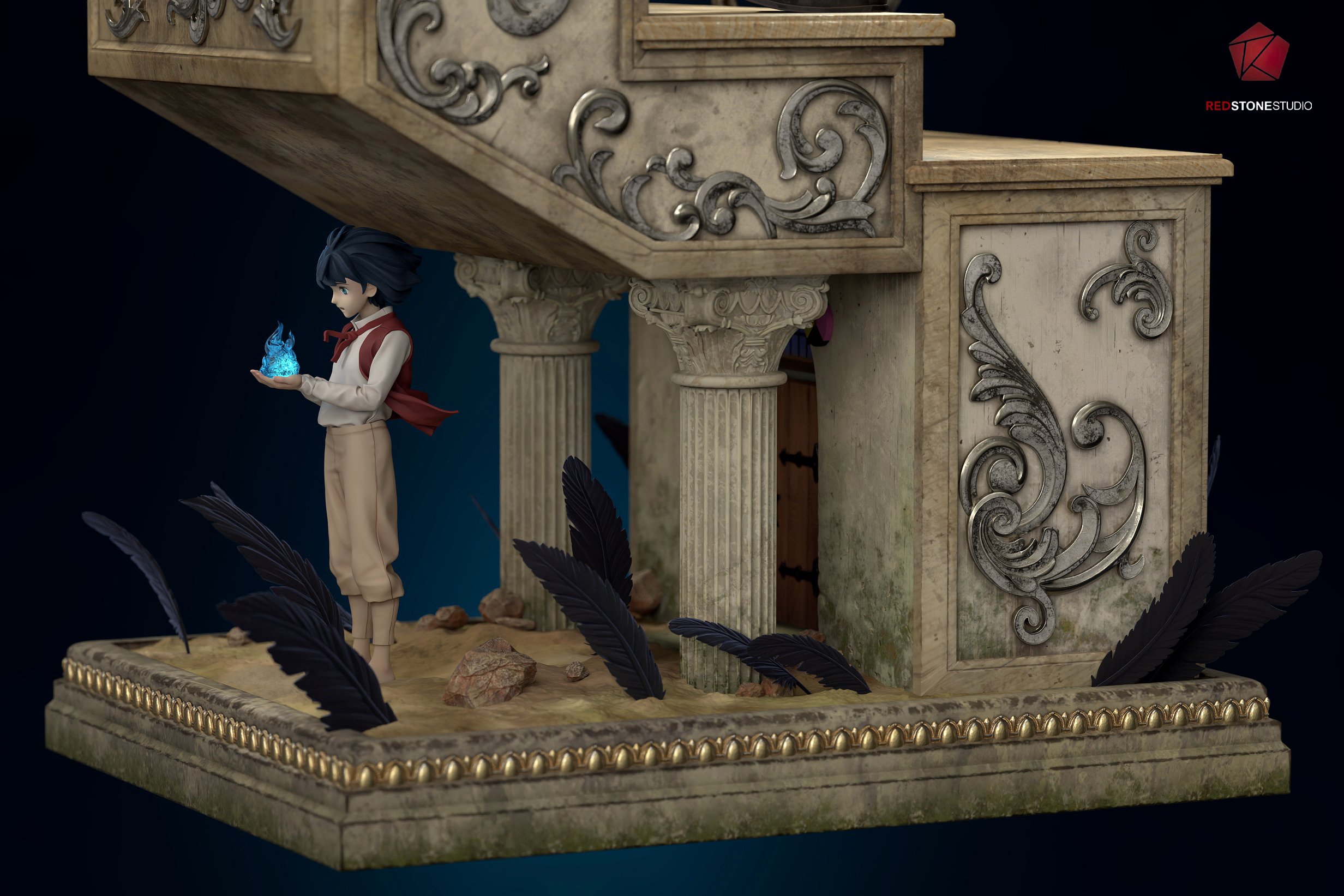 【Sold out】1/4 Artiste Howl-Howl's Moving Castle-Redstone