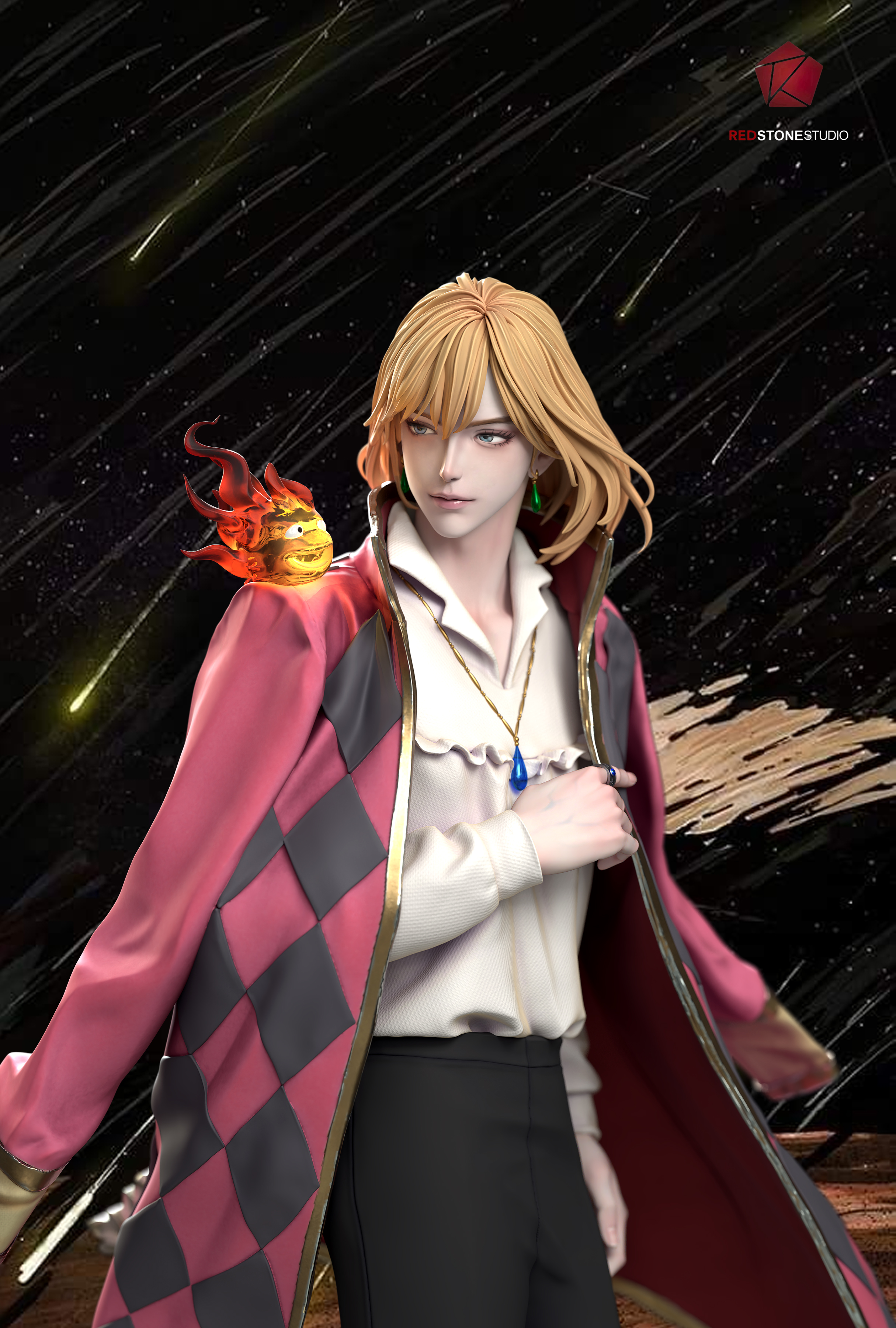 【Sold out】1/4 Artiste Howl-Howl's Moving Castle-Redstone