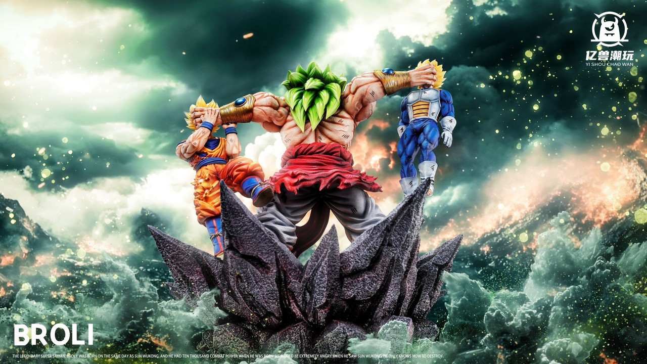 【Sold out】Broly VS Goku and Vegeta-YiShou Studio