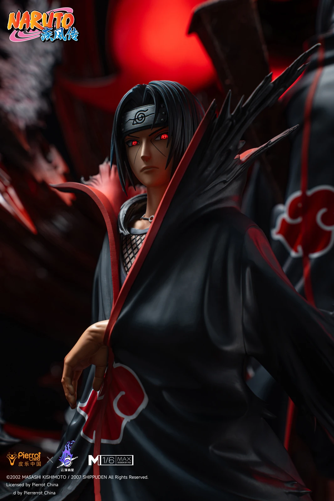 【Pre-sale】1/6 Scale Licensed Itachi Uchiha with LED-Pierrot China x PickStar Studios