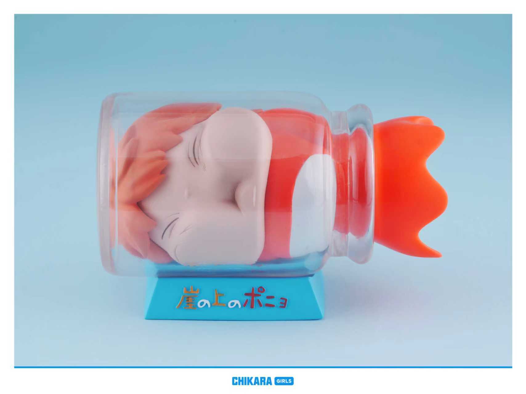 【Pre-sale】1/1 Scale Ponyo in Glass Bottle-CHIKARA Studio