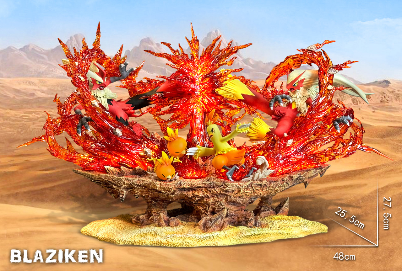 【Pre-sale】1/6 Scale Blaziken with LED-PPAP Studio