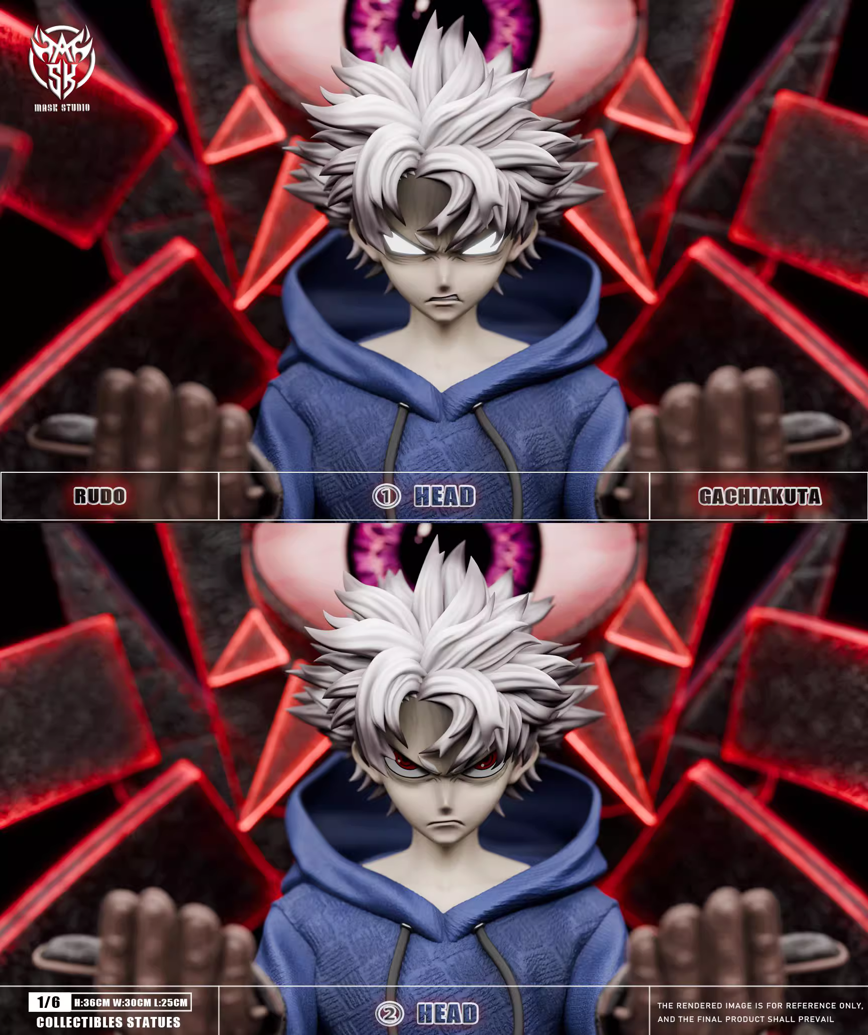 【Pre-sale】1/6 Scale GACHIAKUTA Rudo Surebrec-Mask Studio