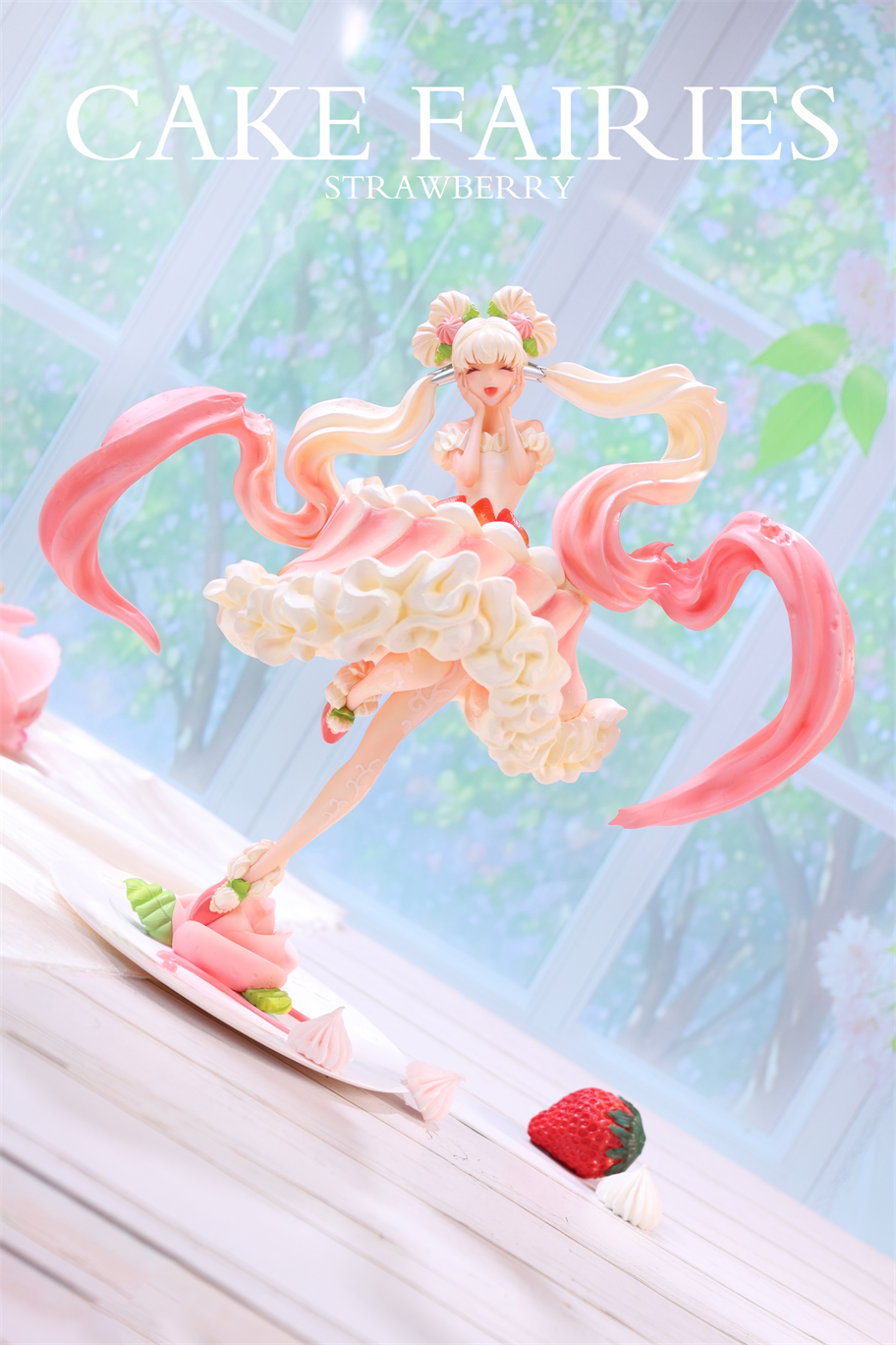 【Sold out】Cake Fairies Series Strawberry Fairy and Matcha Fairy-WeArtDoing Studio