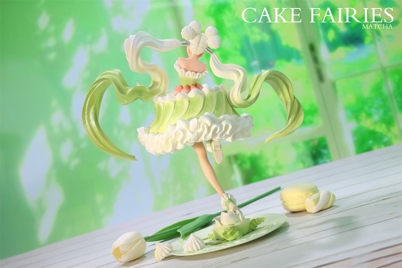 【Sold out】Cake Fairies Series Strawberry Fairy and Matcha Fairy-WeArtDoing Studio