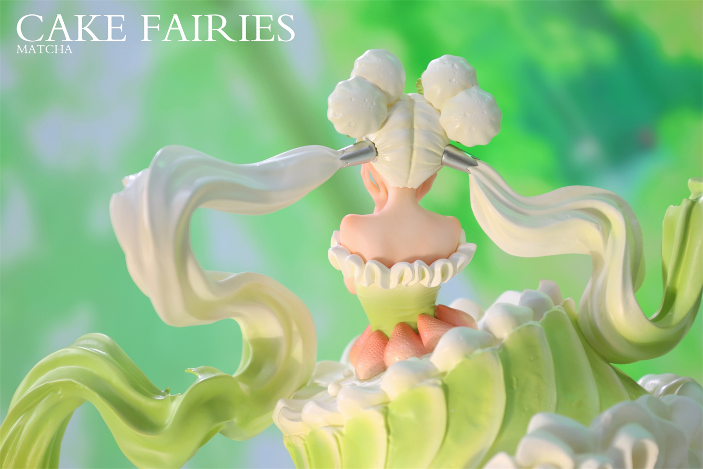 【Sold out】Cake Fairies Series Strawberry Fairy and Matcha Fairy-WeArtDoing Studio