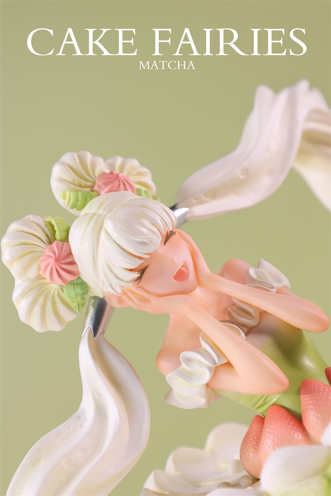【Sold out】Cake Fairies Series Strawberry Fairy and Matcha Fairy-WeArtDoing Studio
