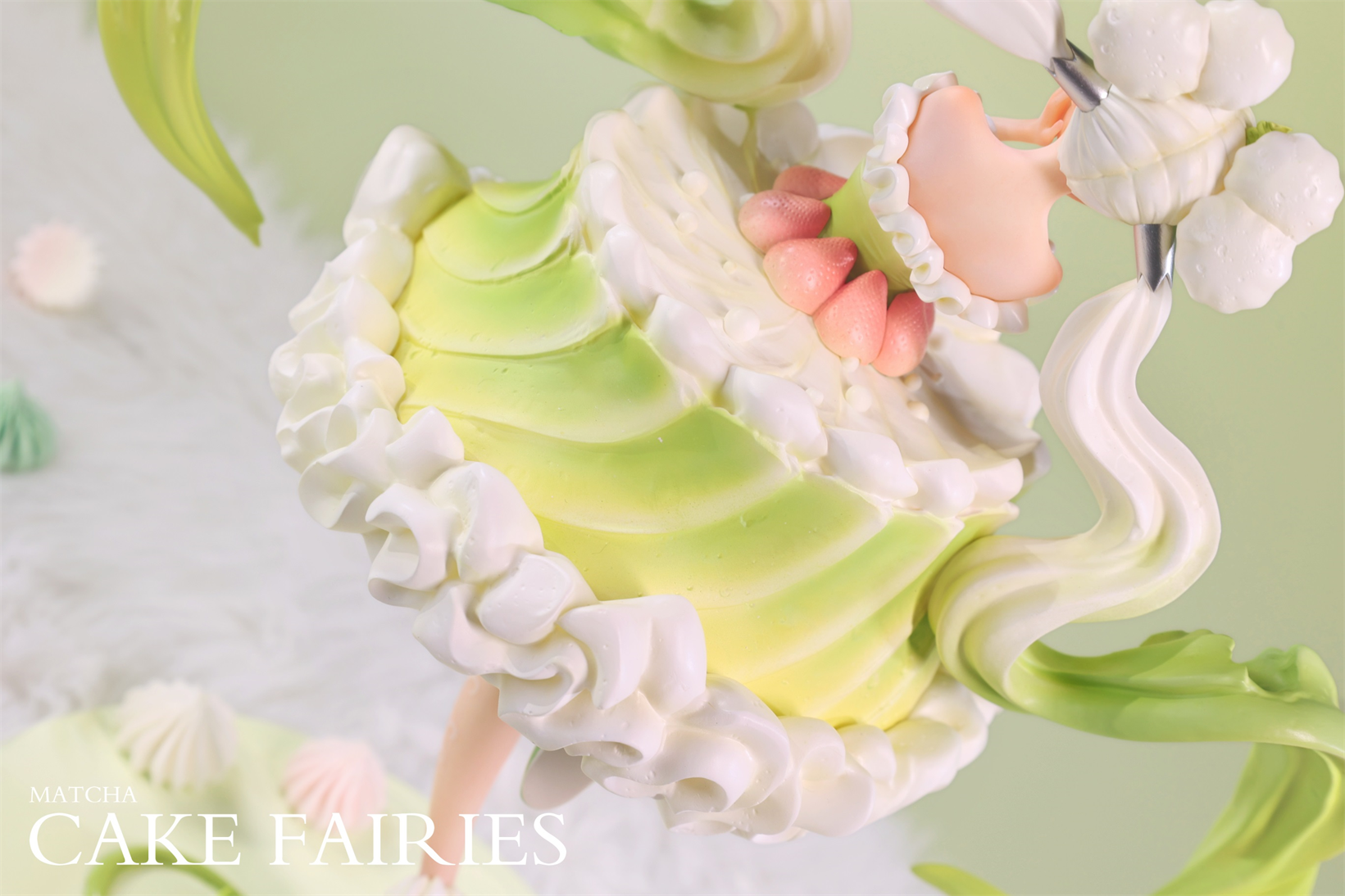 【Sold out】Cake Fairies Series Strawberry Fairy and Matcha Fairy-WeArtDoing Studio
