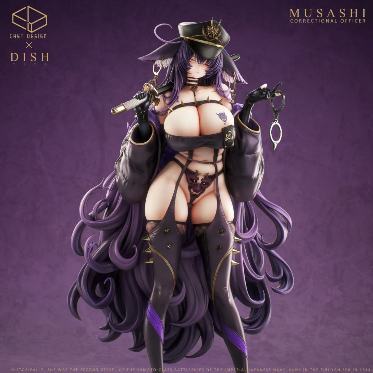 【Pre-sale】1/6 and 1/4 Scale Correctional Officer Musashi-Cast Design Studio X Dish