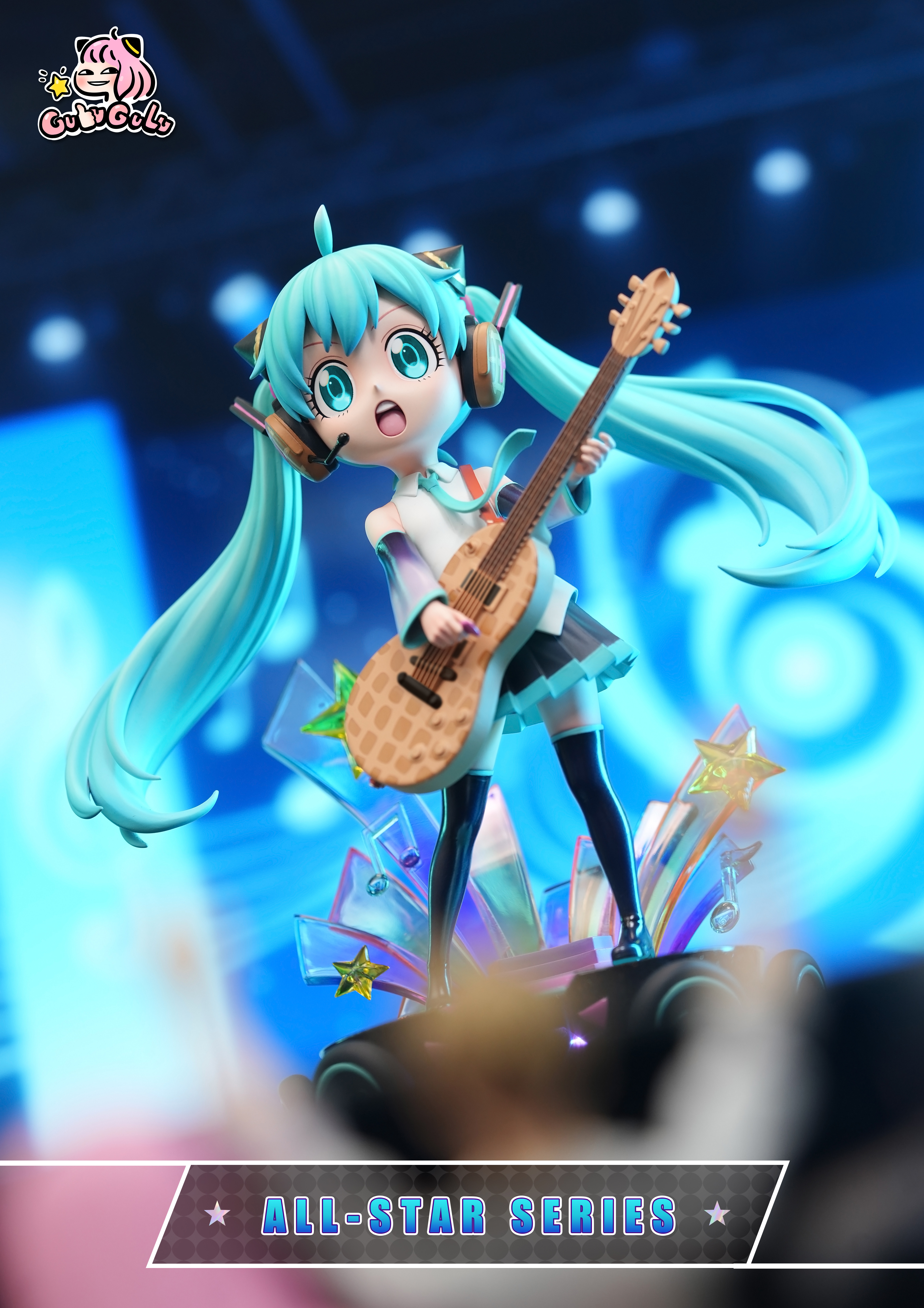 【Pre-sale】All-star Series Guitar Girl Anya COS Hatsune Miku-Vocaloid-GULUGULU Studio