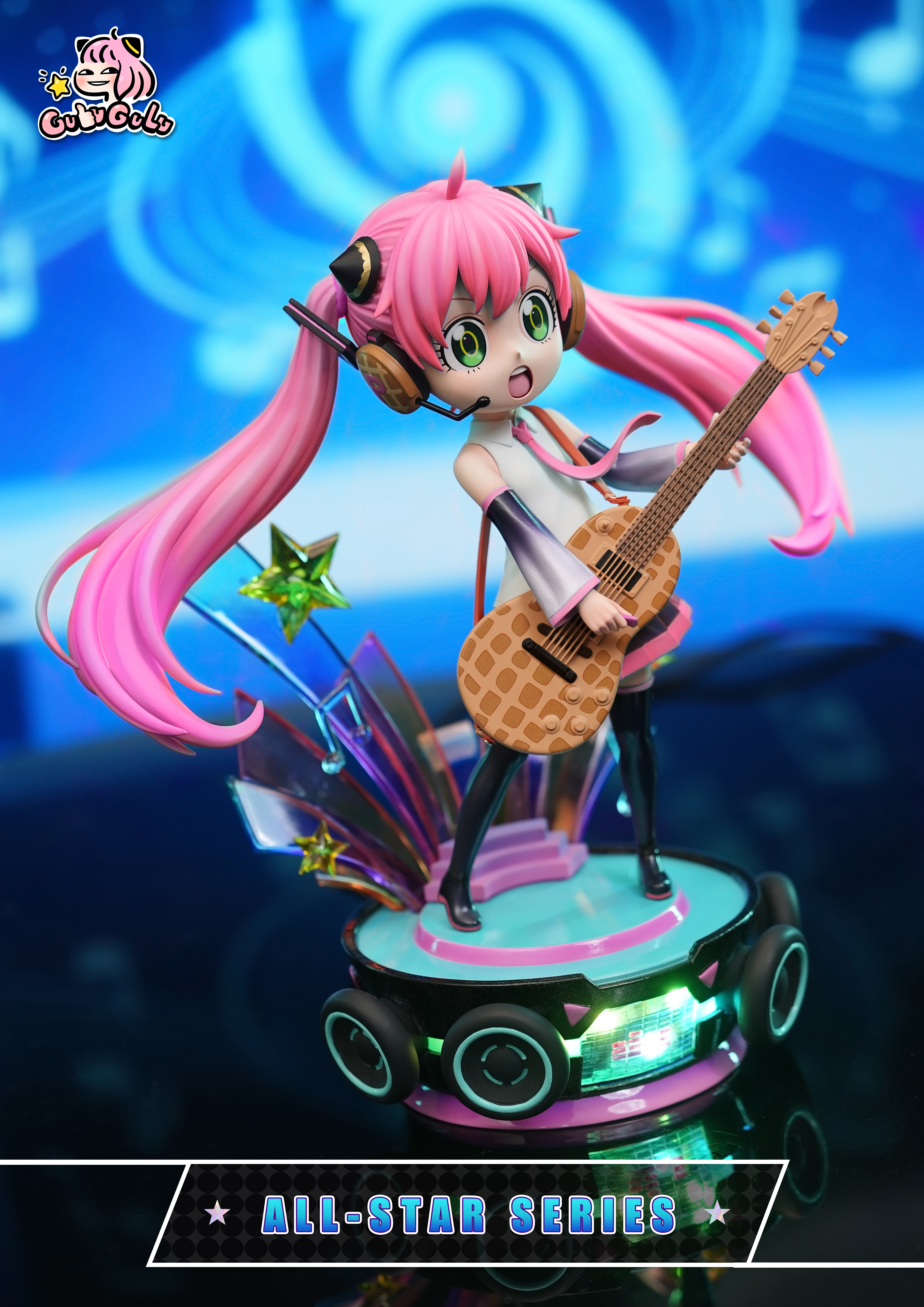 【Pre-sale】All-star Series Guitar Girl Anya COS Hatsune Miku-Vocaloid-GULUGULU Studio