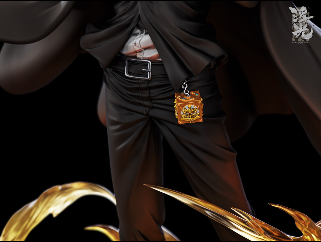 【Sold out】1/6 Scale Sawada Tsunayoshi with LED-Hitman Reborn!-Floating light Studio