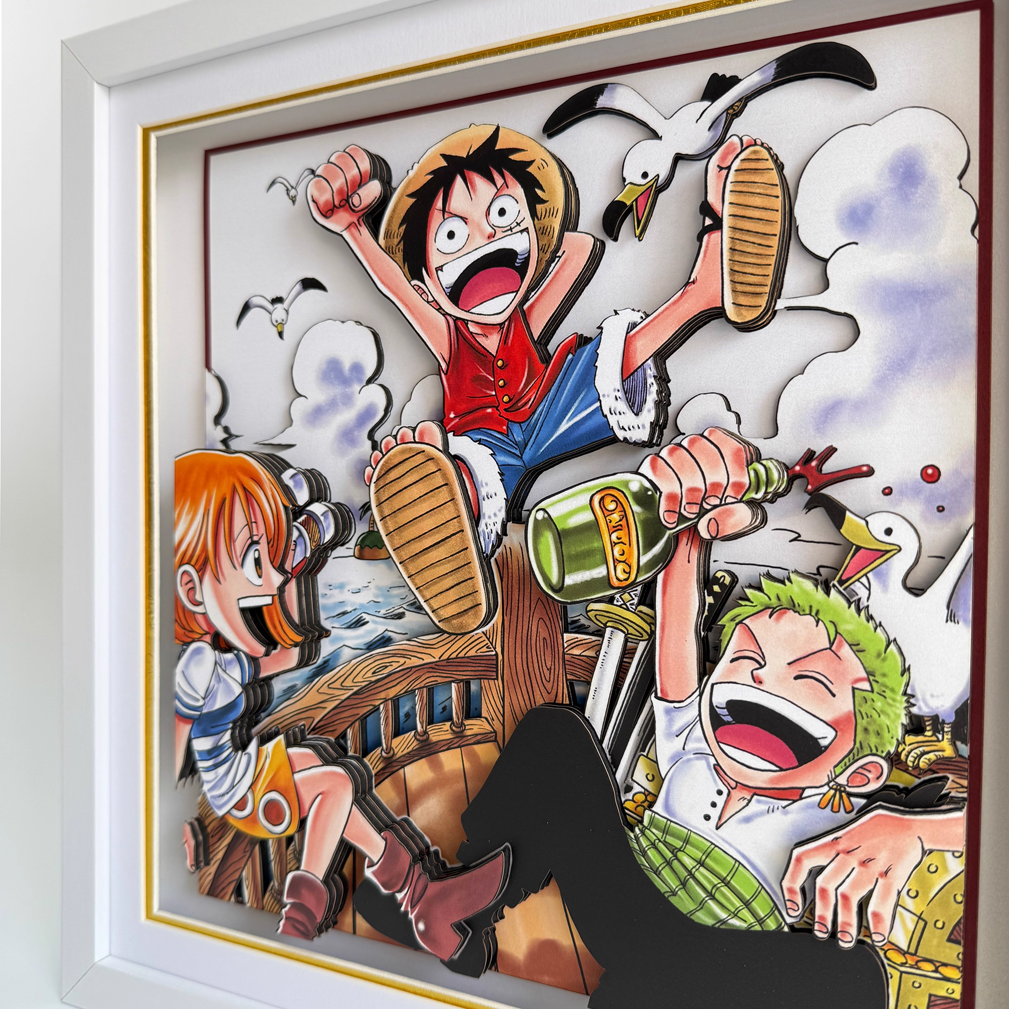 【In stock】Decorative Painting of Luffy-Aotu Panda Studio
