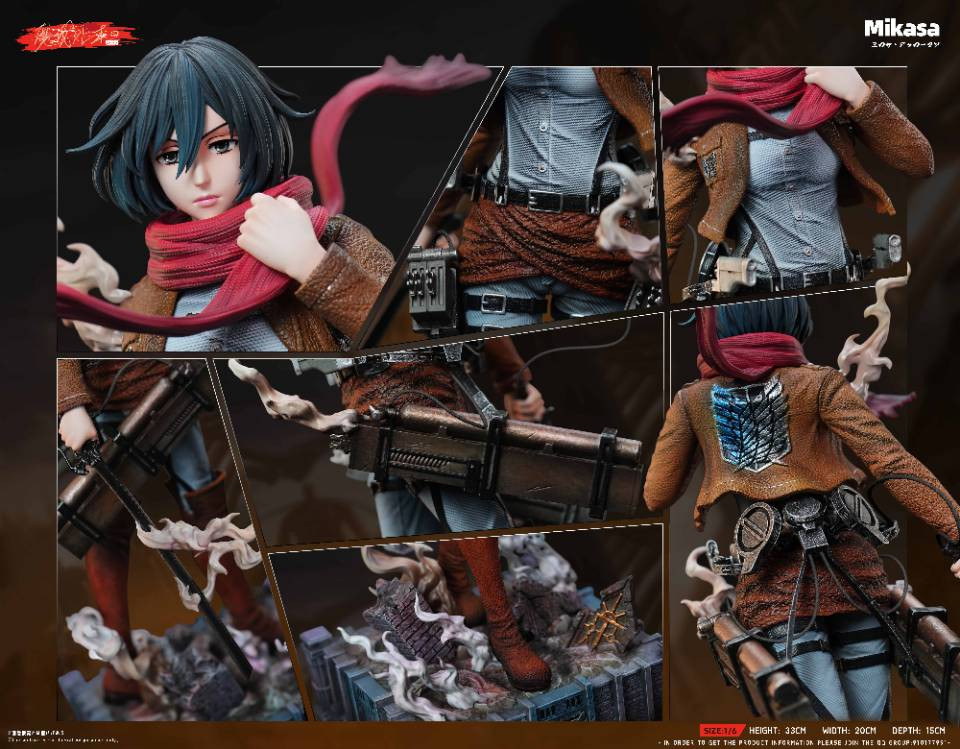 【Pre-sale】Mikasa Ackerman-Attack on Titan-MWZB Studio