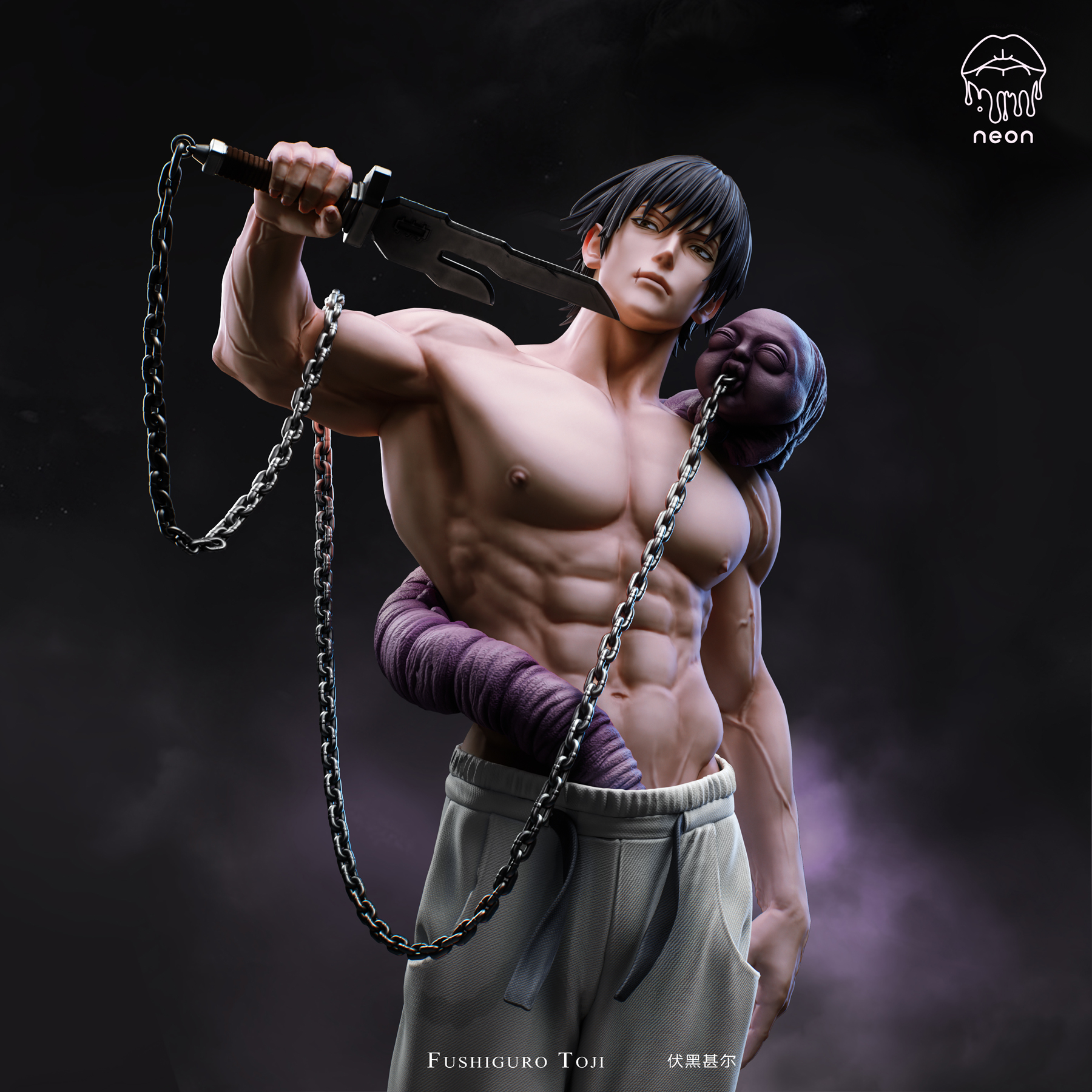 【Sold out】1/6 Scale Fushiguro Toji-NEON Studio