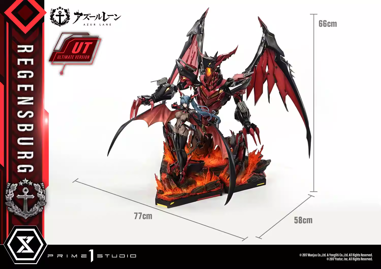 【Pre-sale】1/6 Scale Regensburg with LED-Azure Lane-Prime 1 Studio