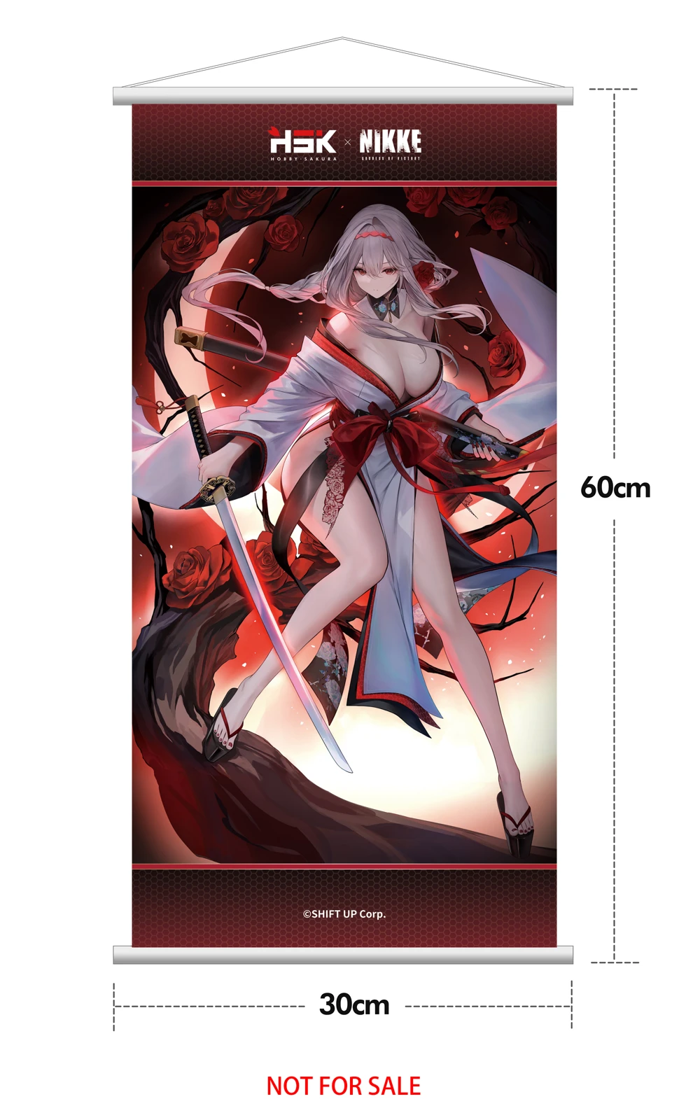 【Pre-sale】1/4 Scale Longing Flower Ver. Black Shadow Scarlet-Goddess of Victory: Nikke-Hobby Sakura Studio