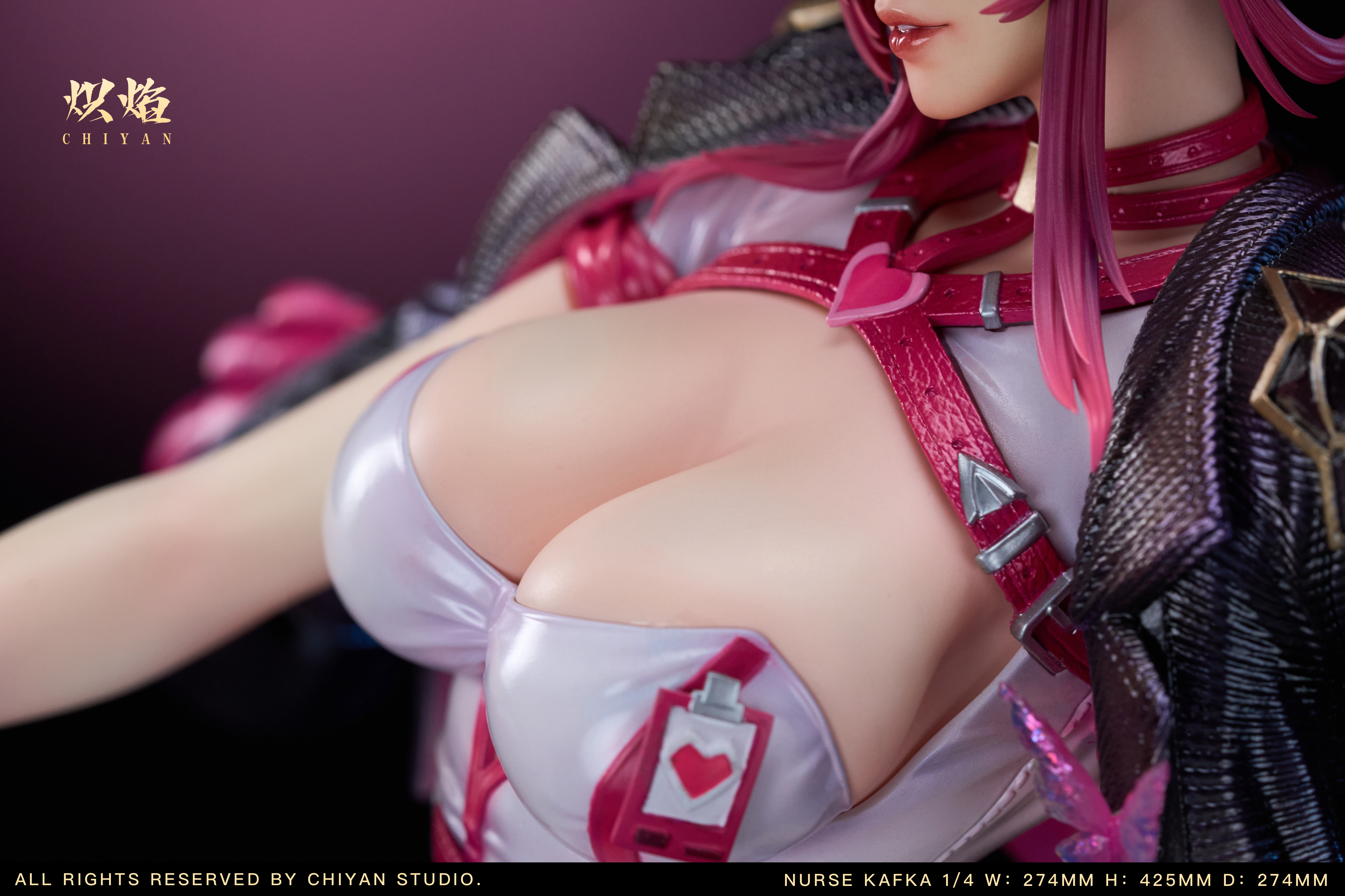 【Pre-sale】1/4 Scale Heart-beating Nurse Cosplay Series Kafka-Honkai: Star Rail-ChiYan Studio