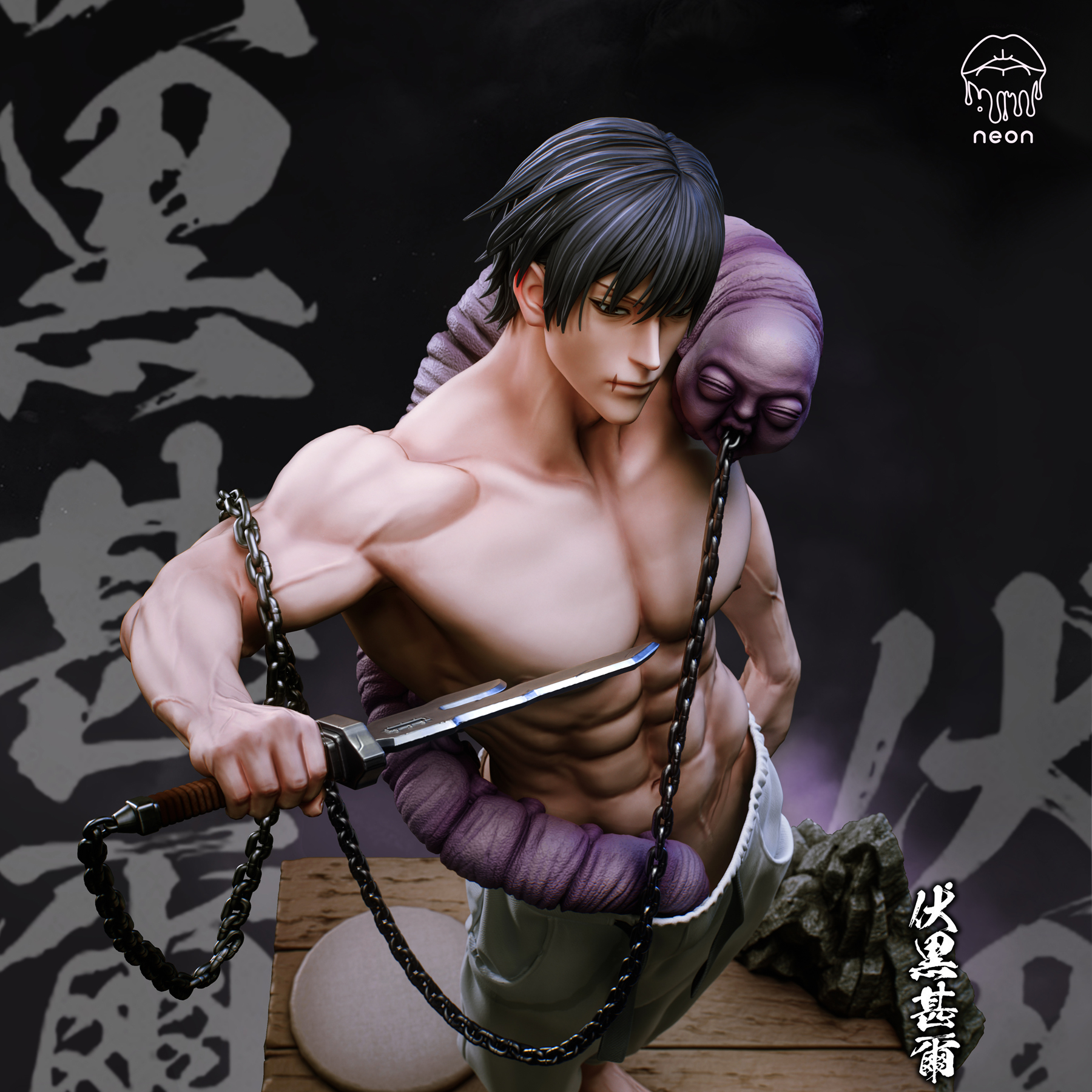 【Sold out】1/6 Scale Fushiguro Toji-NEON Studio