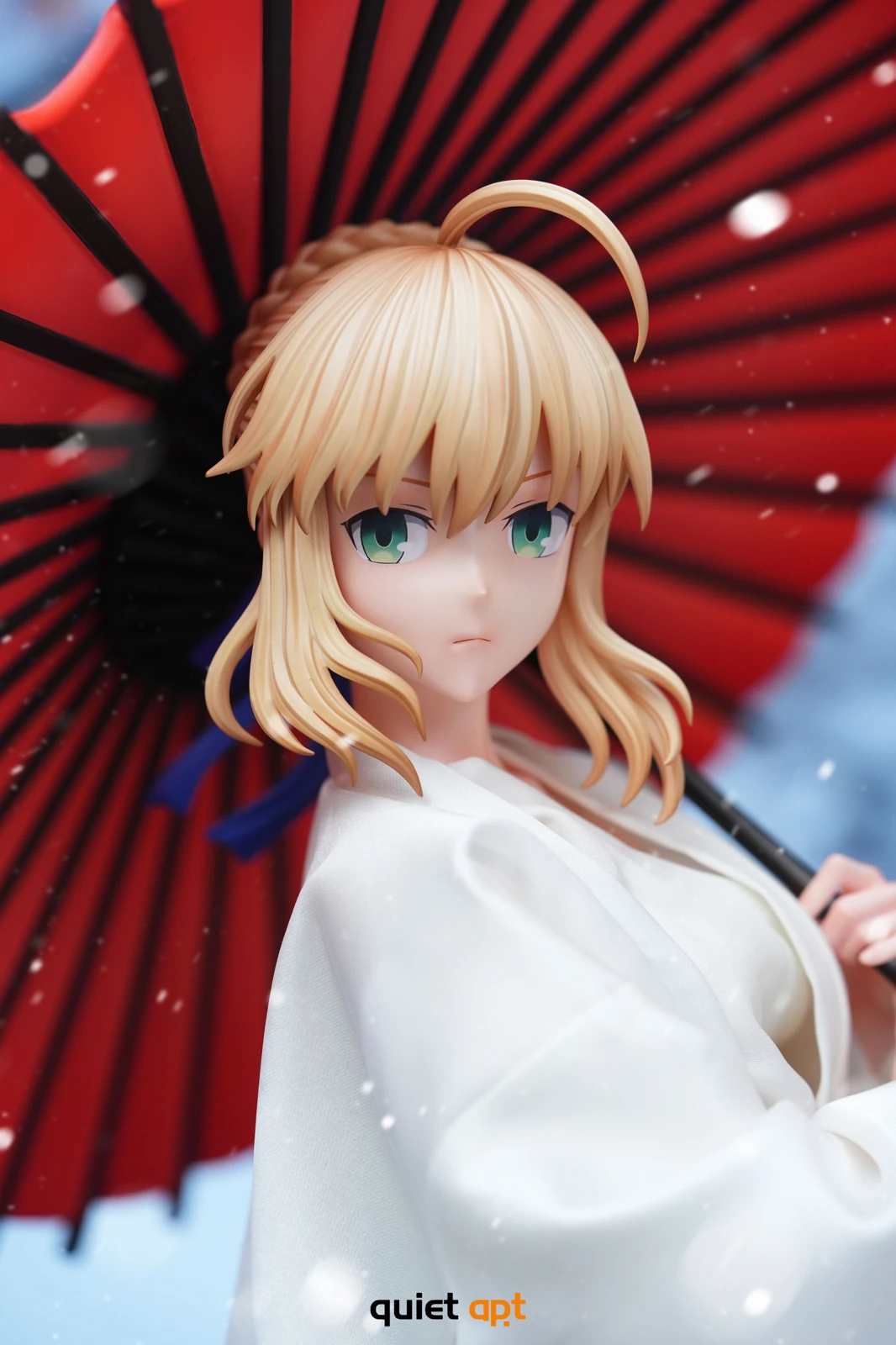 【Pre-sale】1/4 Scale White Eternal Japanese Style Saber Artoria Pendragon-Fate/Grand Order-QuietArt Studio