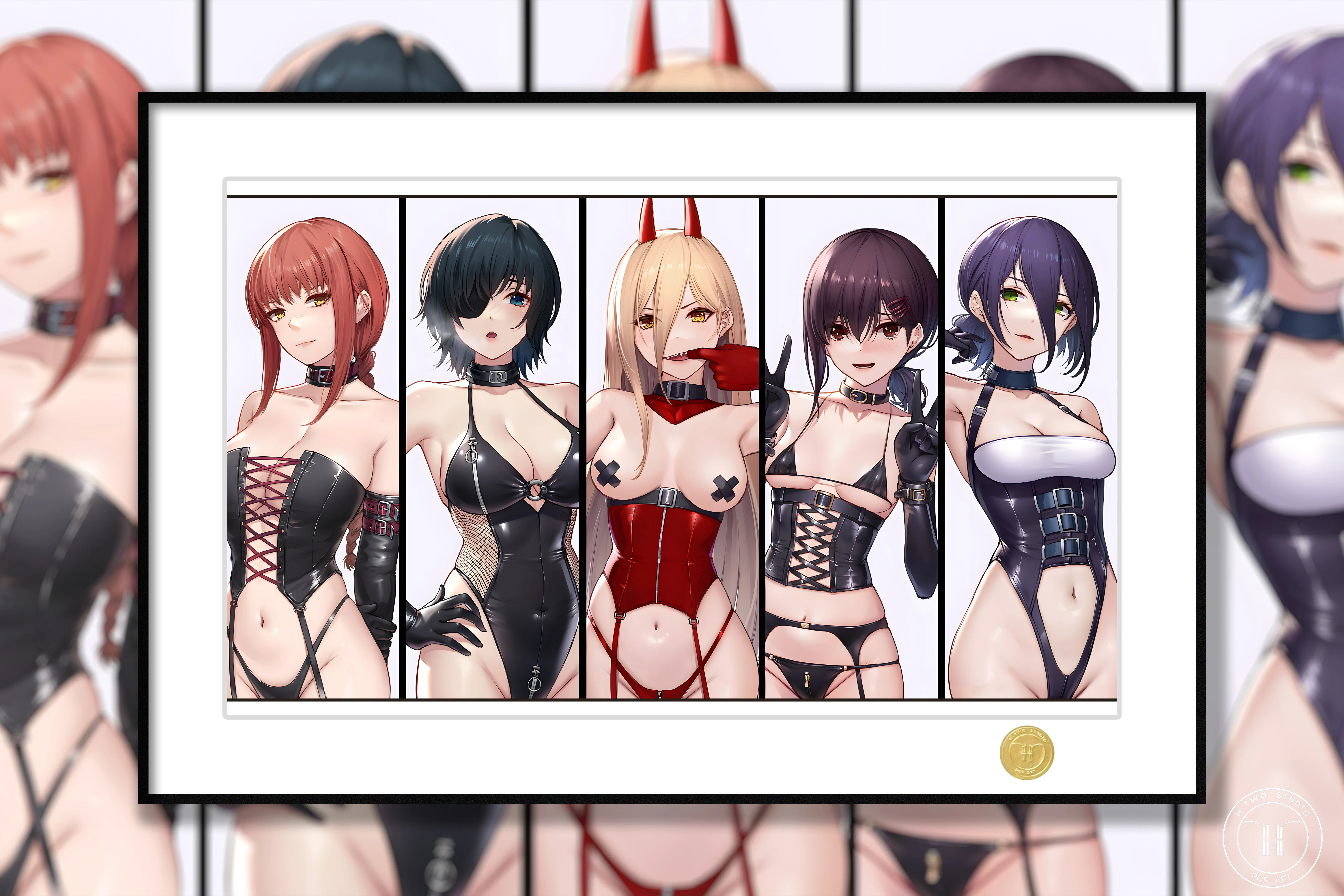 【Pre-sale】Decorative Painting of Bound Girls Group-H2 Studio