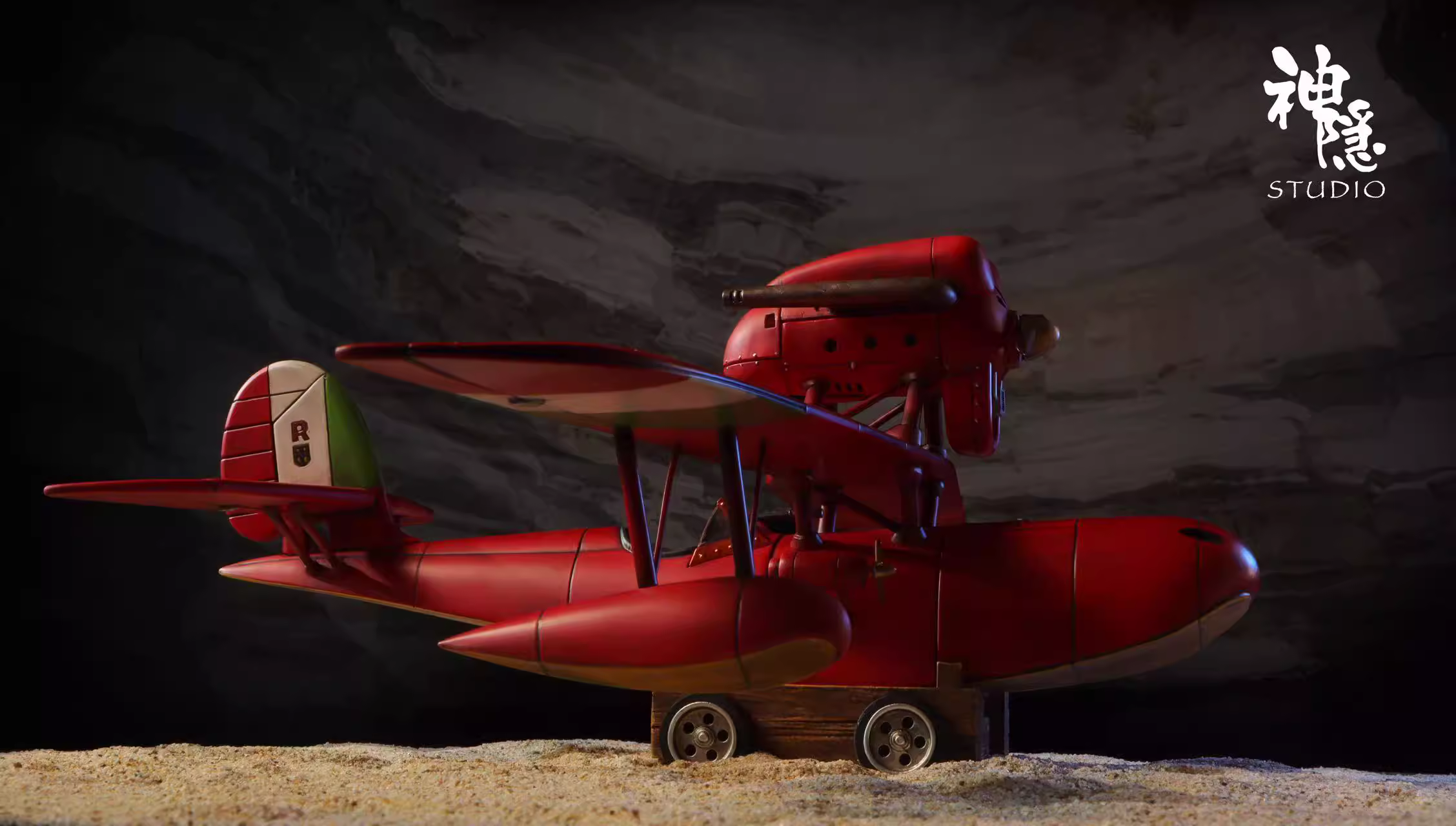 【Pre-sale】Hikoutei Jidai Porco Rosso with LED-Studio Ghibli-ShenYin Studio